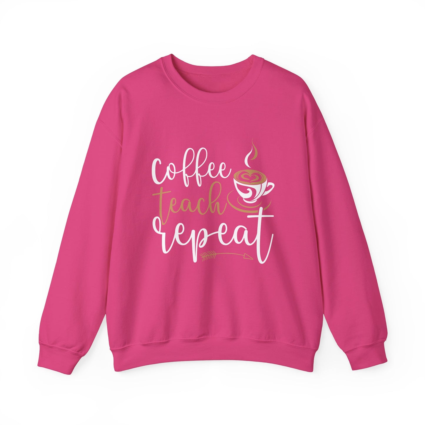 Coffee Teach Repeat Crewneck