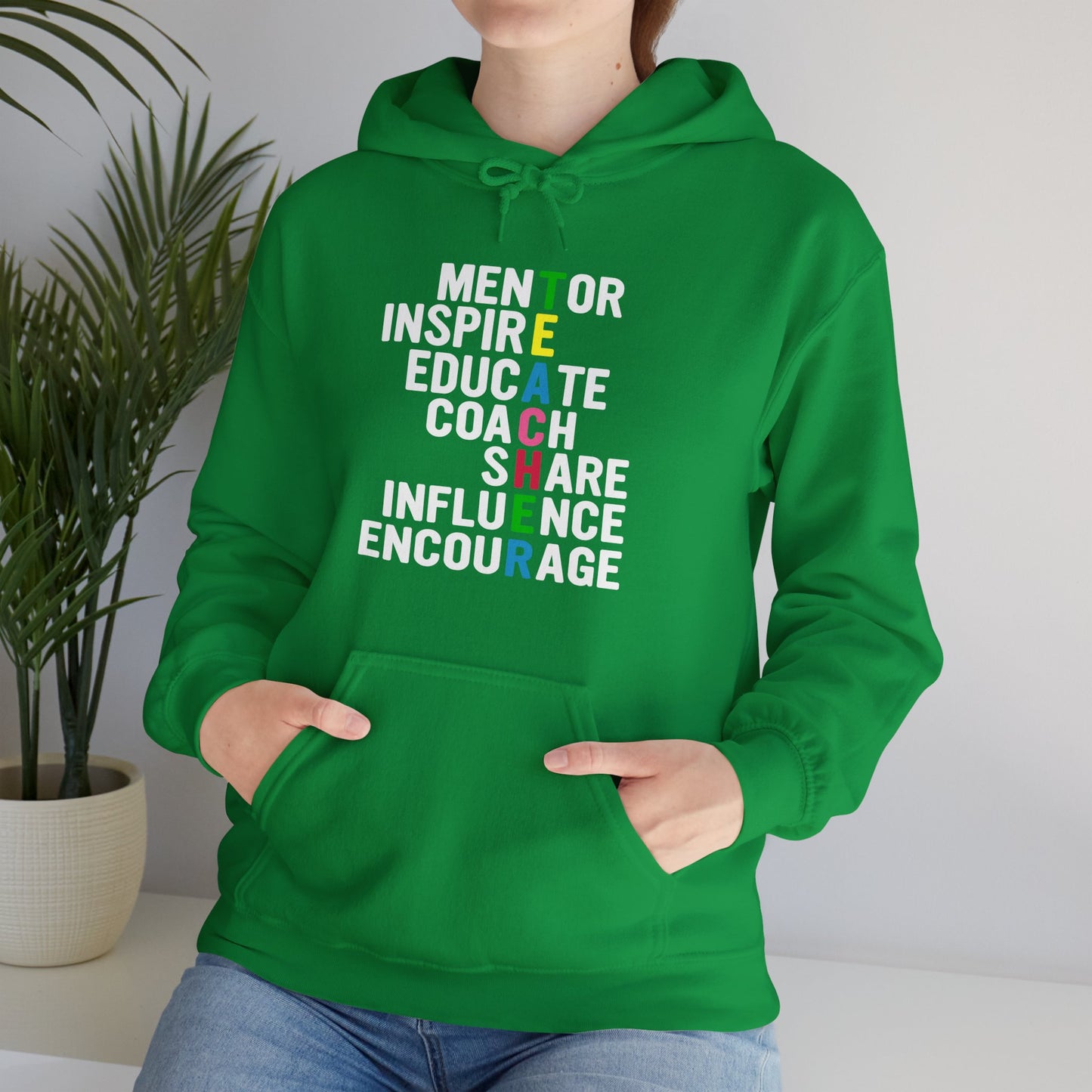 Teacher Saying Hooded Sweatshirt