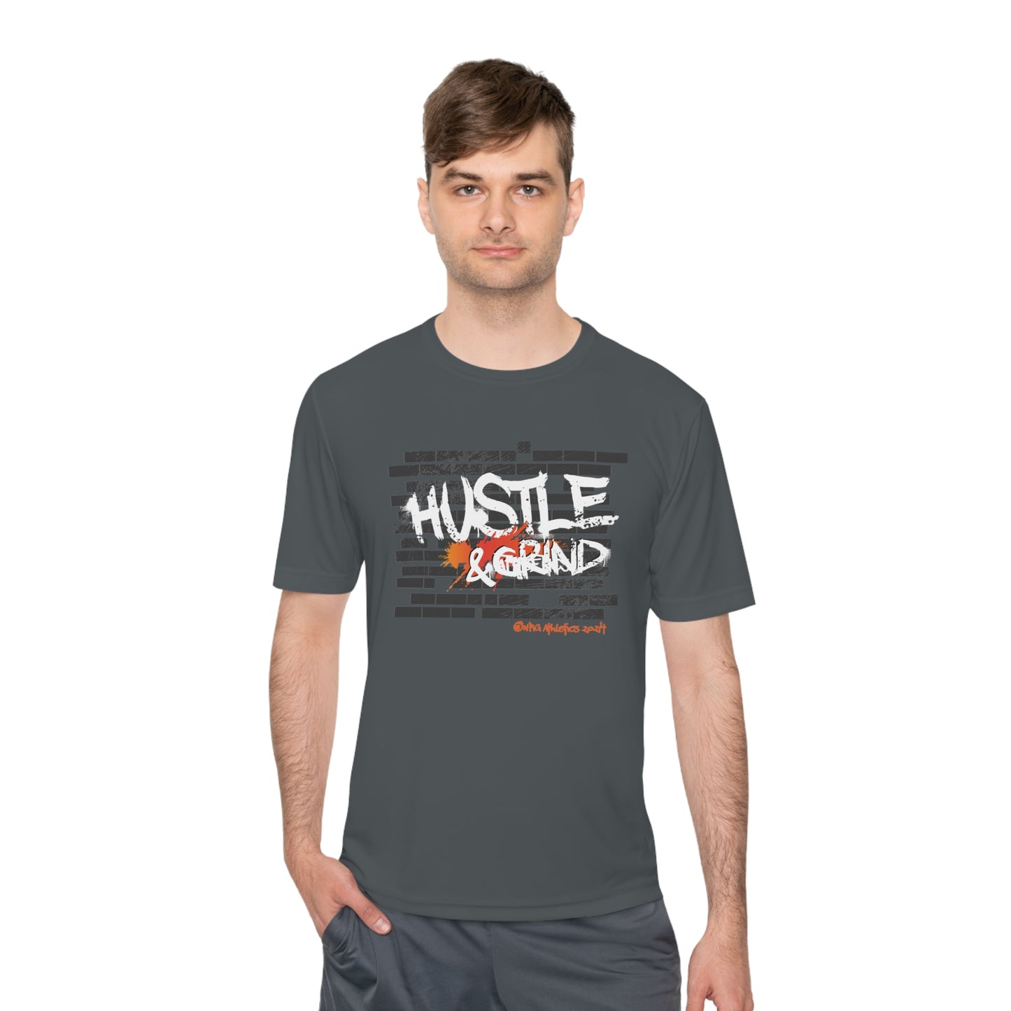 NRG Athletics Hustle & Grind - Dry Fit Shirt