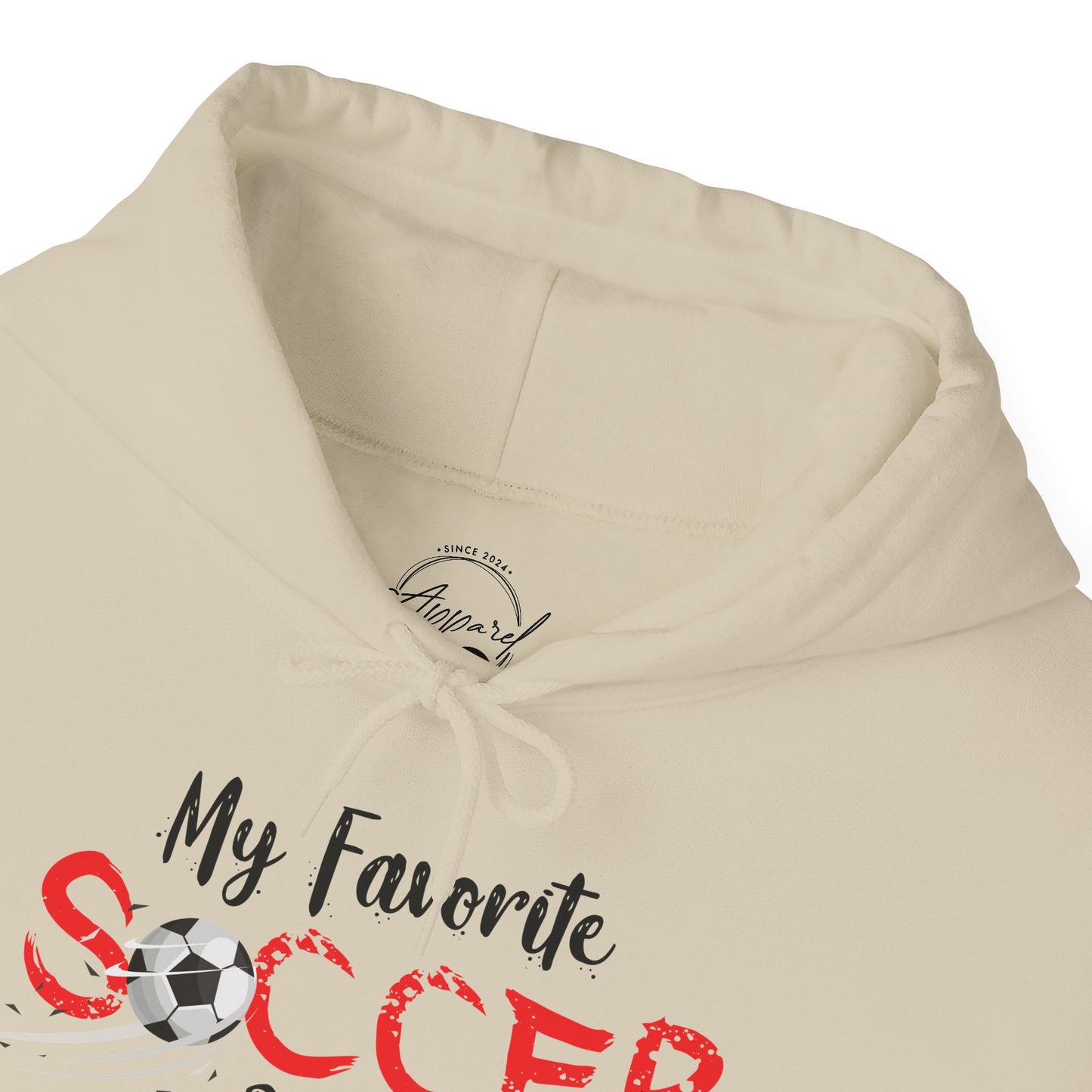 My Favorite Soccer Player Calls Me Nonna - Hooded Sweatshirt