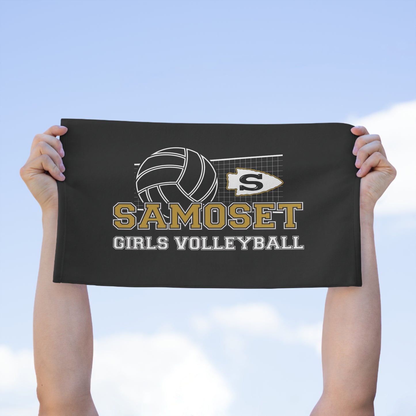 Samoset Girls Volleyball Rally Towel, 11x18