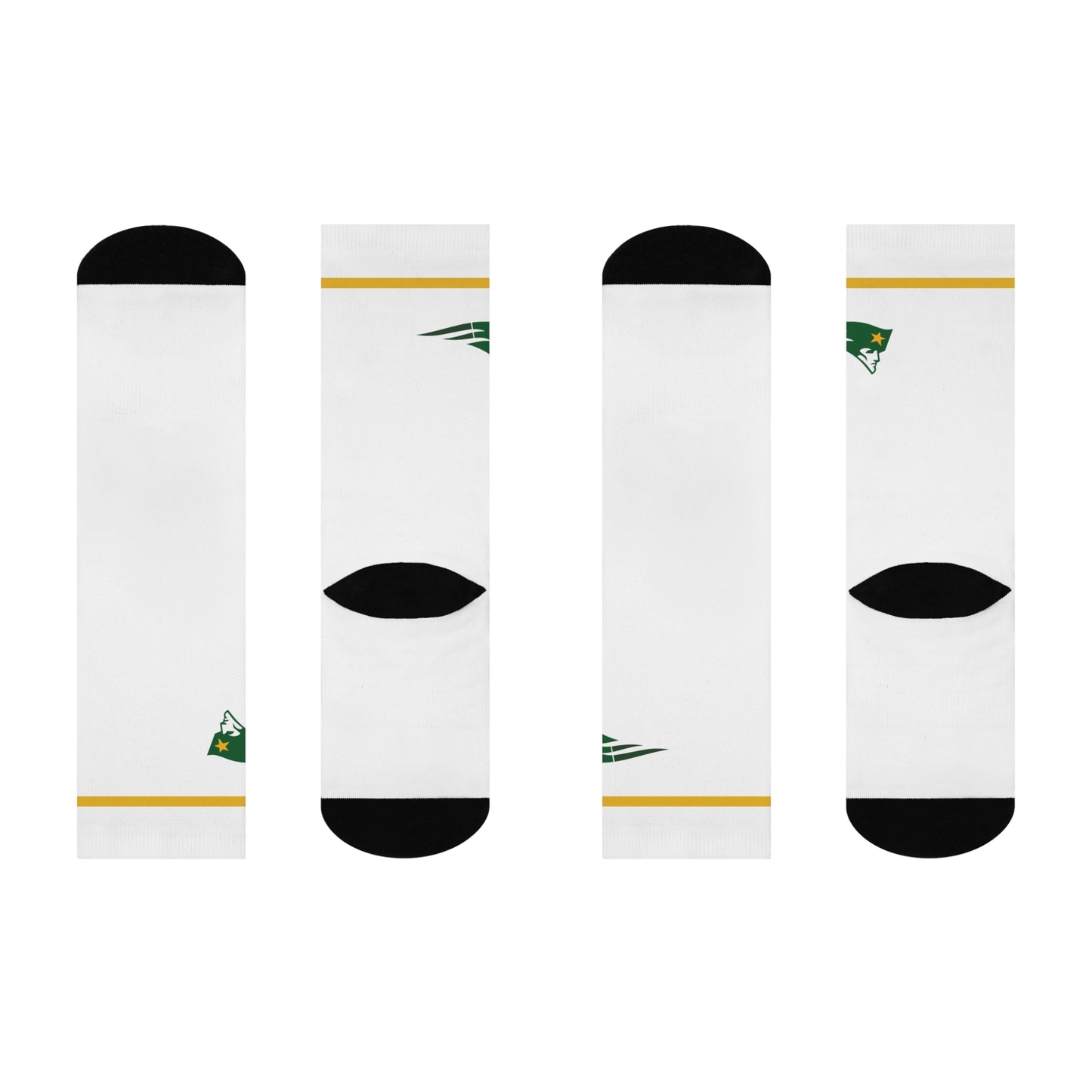 Ward Melville Cushioned Crew Socks - White