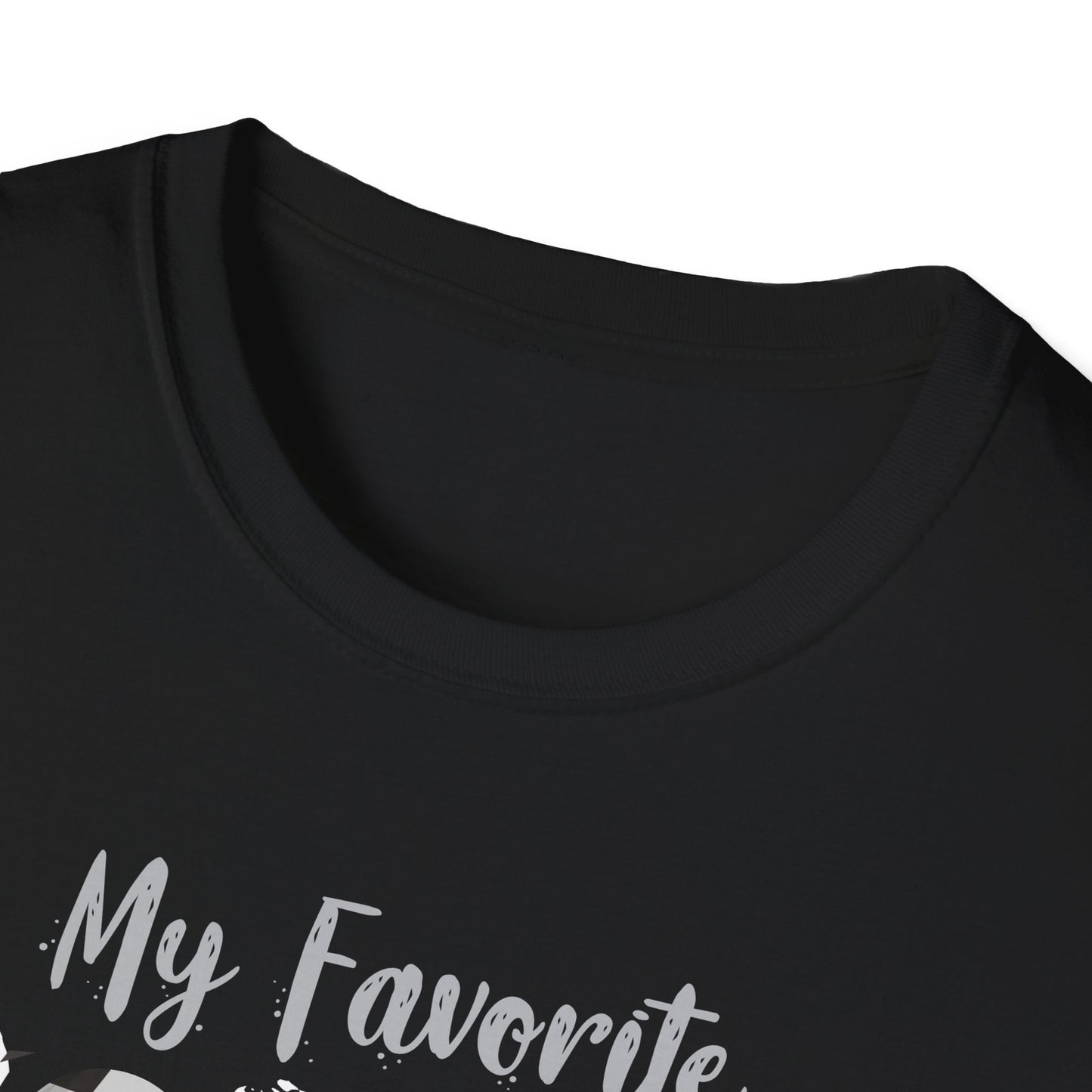 My Favorite Soccer Player Calls Me Mom - Softstyle T-Shirt