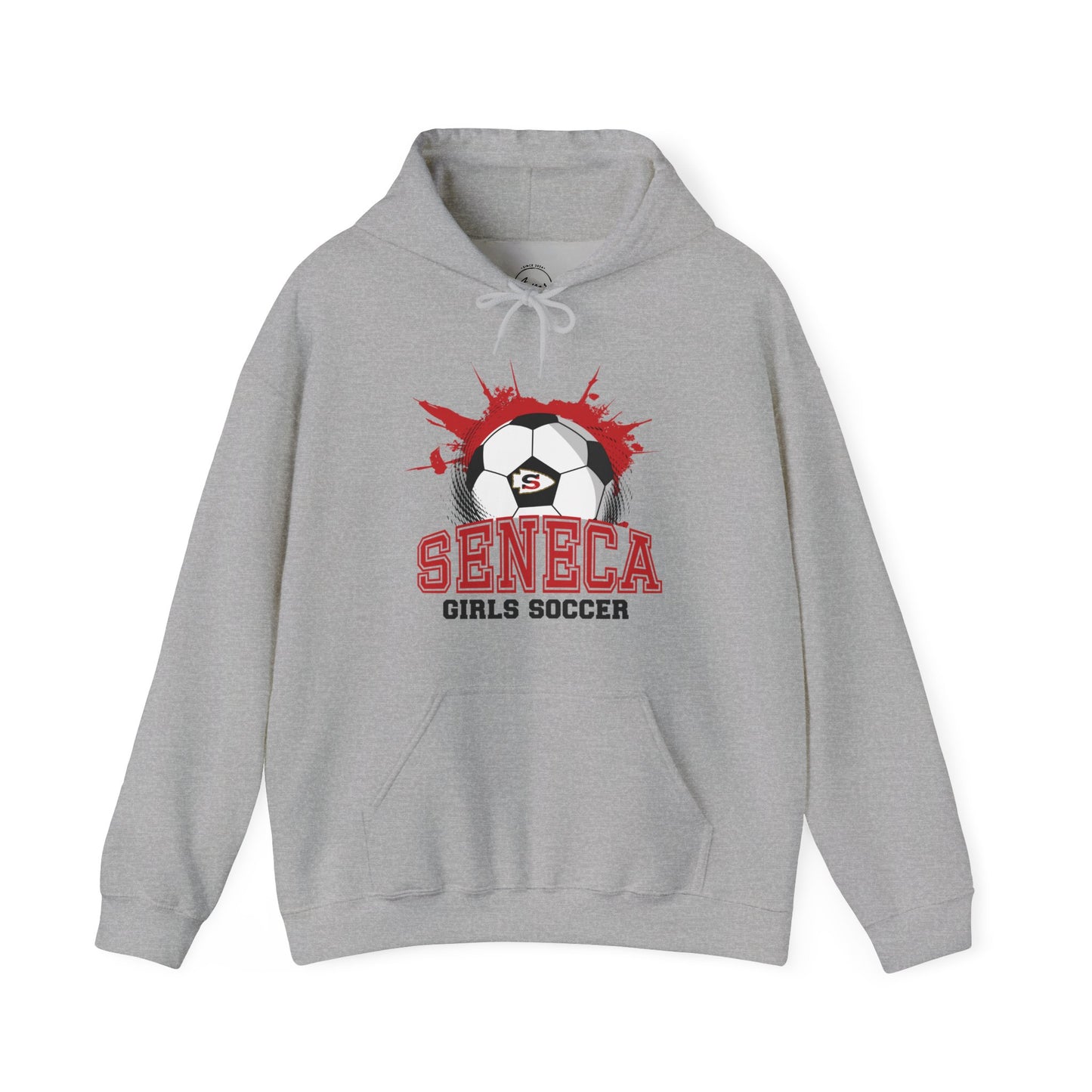 Seneca Girls Soccer Ball - Hoodie