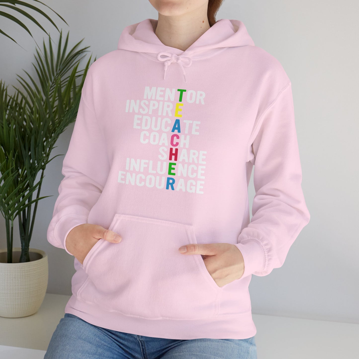 Teacher Saying Hooded Sweatshirt