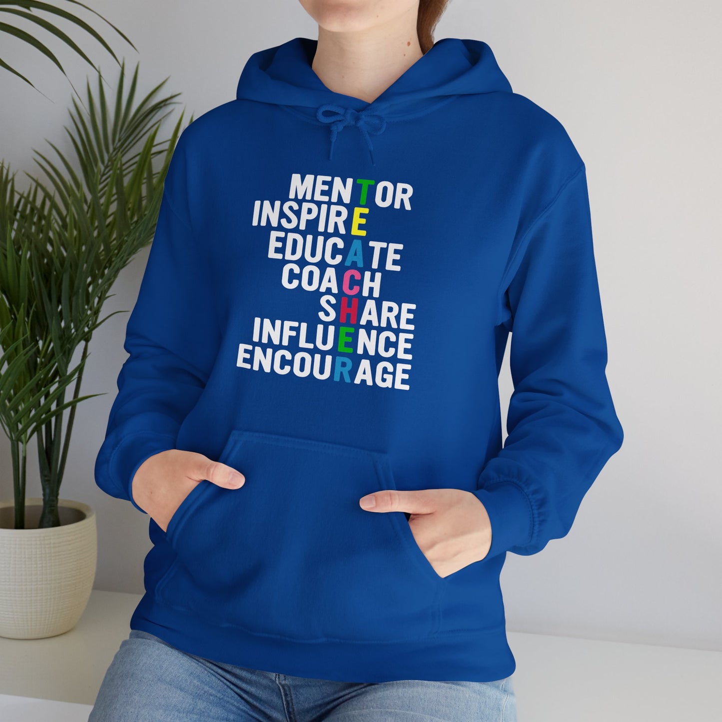 Teacher Saying Hooded Sweatshirt