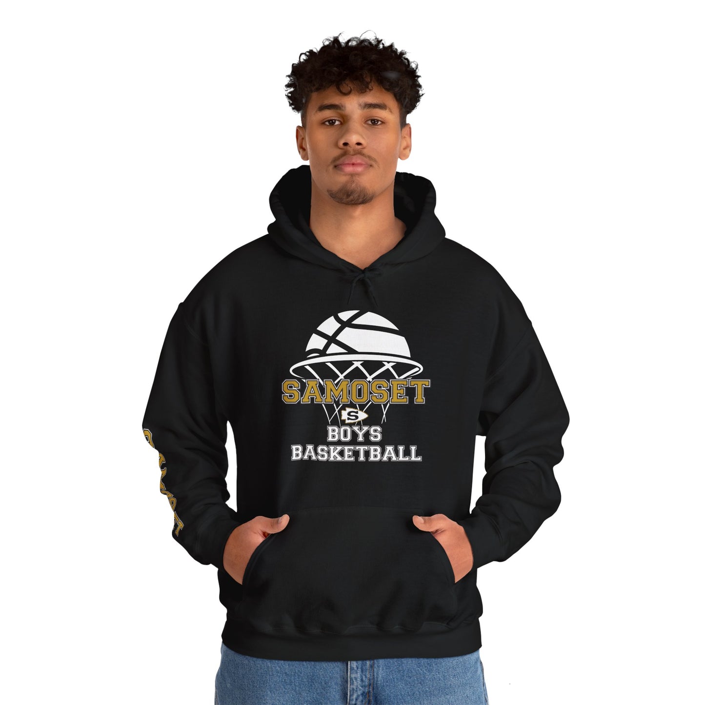 Samoset Boys Basketball - Personalized Hoodie