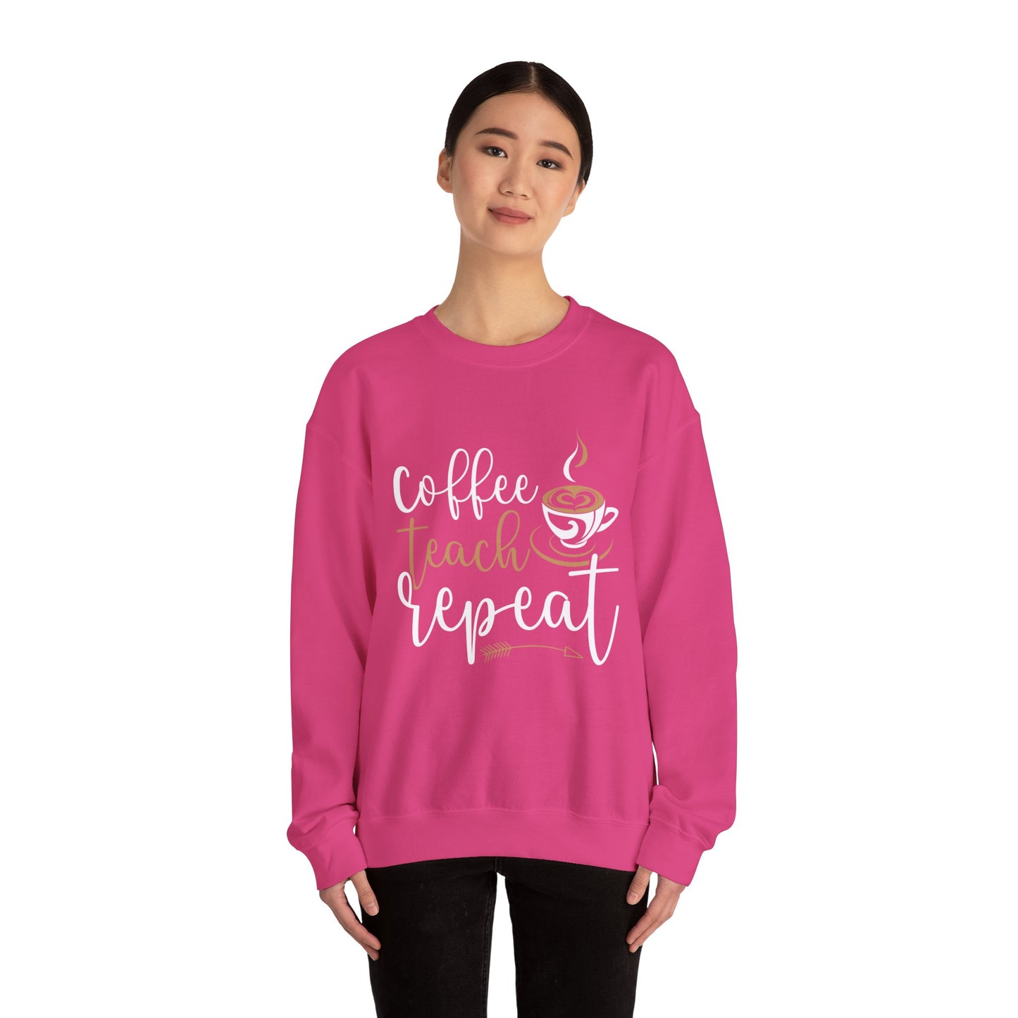 Coffee Teach Repeat Crewneck