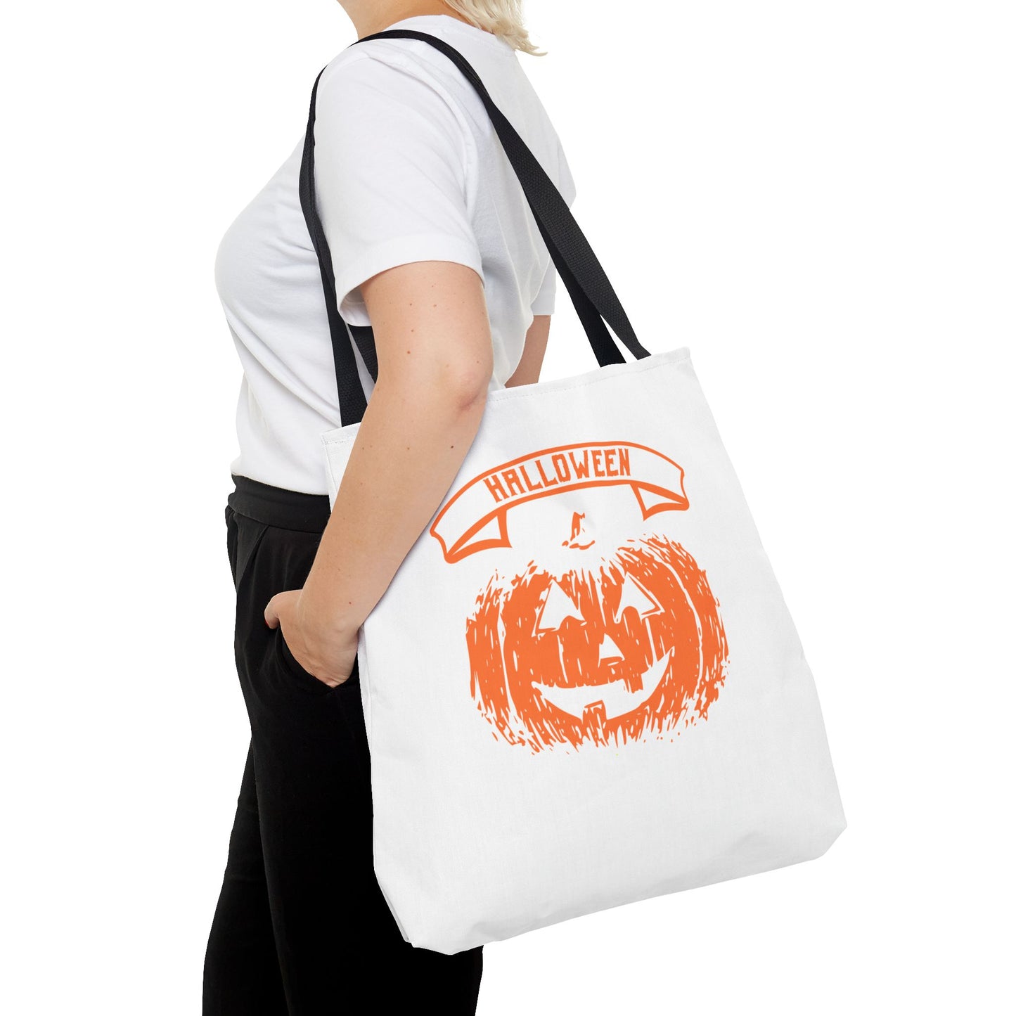 Halloween Pumpkin Tote Bag