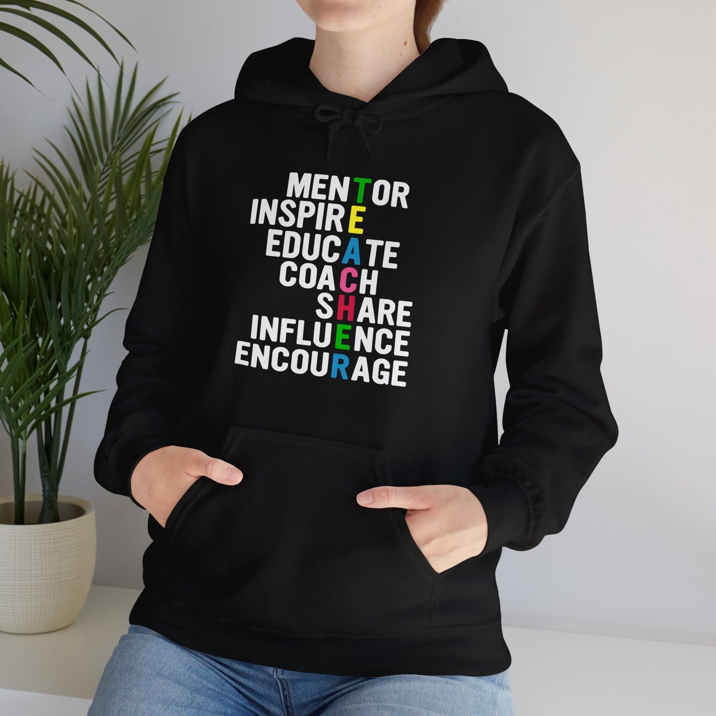 Teacher Saying Hooded Sweatshirt