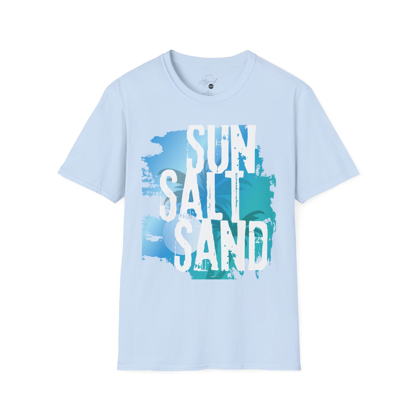 Sun Salt Sand - Unisex Softstyle T-Shirt