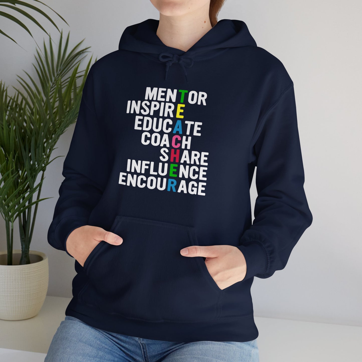 Teacher Saying Hooded Sweatshirt