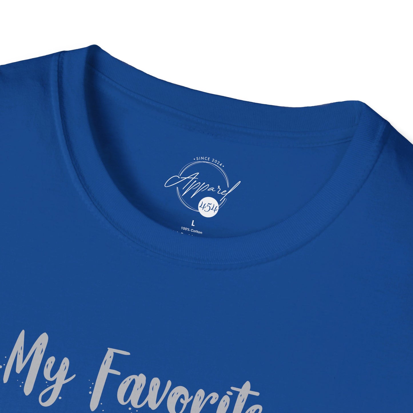 My Favorite Soccer Player Calls Me Nonno - Softstyle T-Shirt