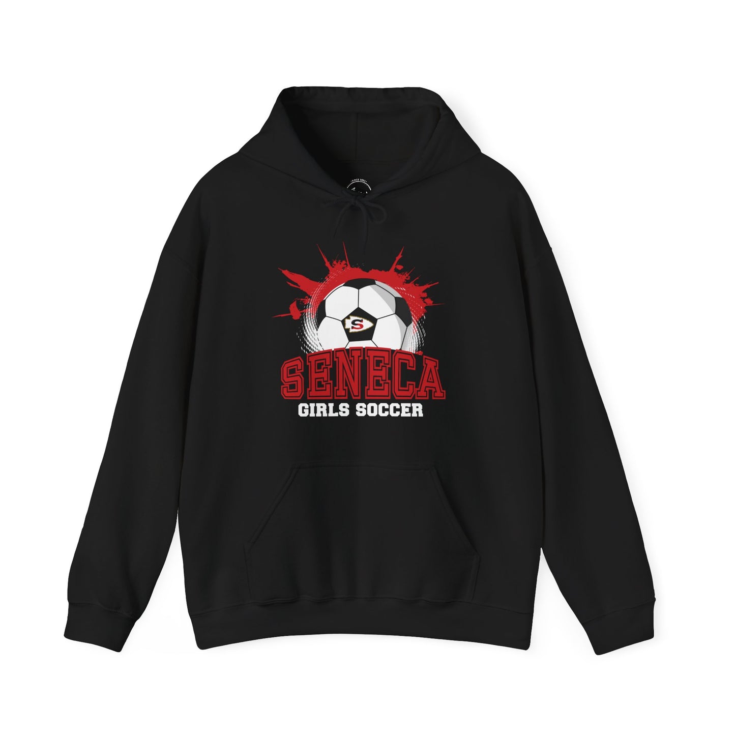 Seneca Girls Soccer Ball - Hoodie
