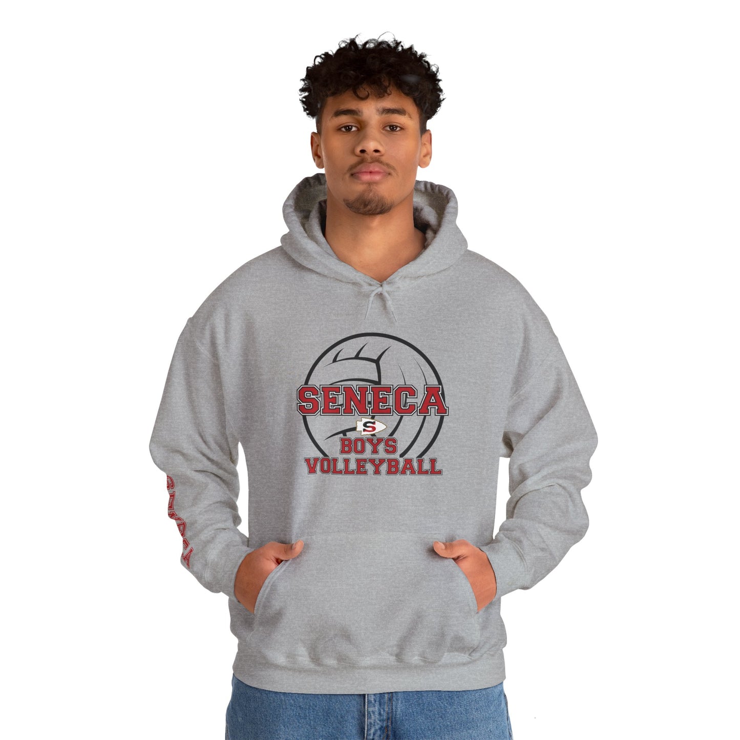 Seneca Boys Volleyball - Personalized Hoodie