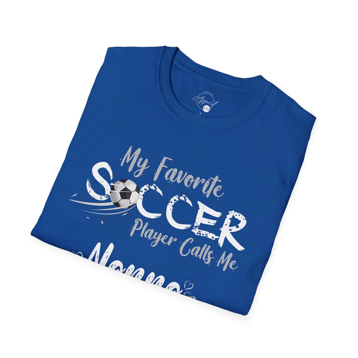 My Favorite Soccer Player Calls Me Nonno - Softstyle T-Shirt