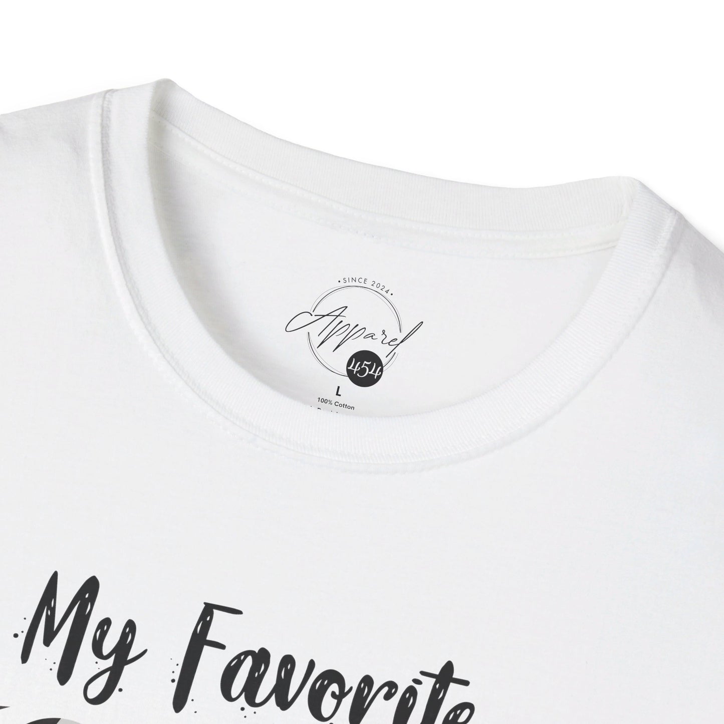 My Favorite Soccer Player Calls Me Nonno - Softstyle T-Shirt