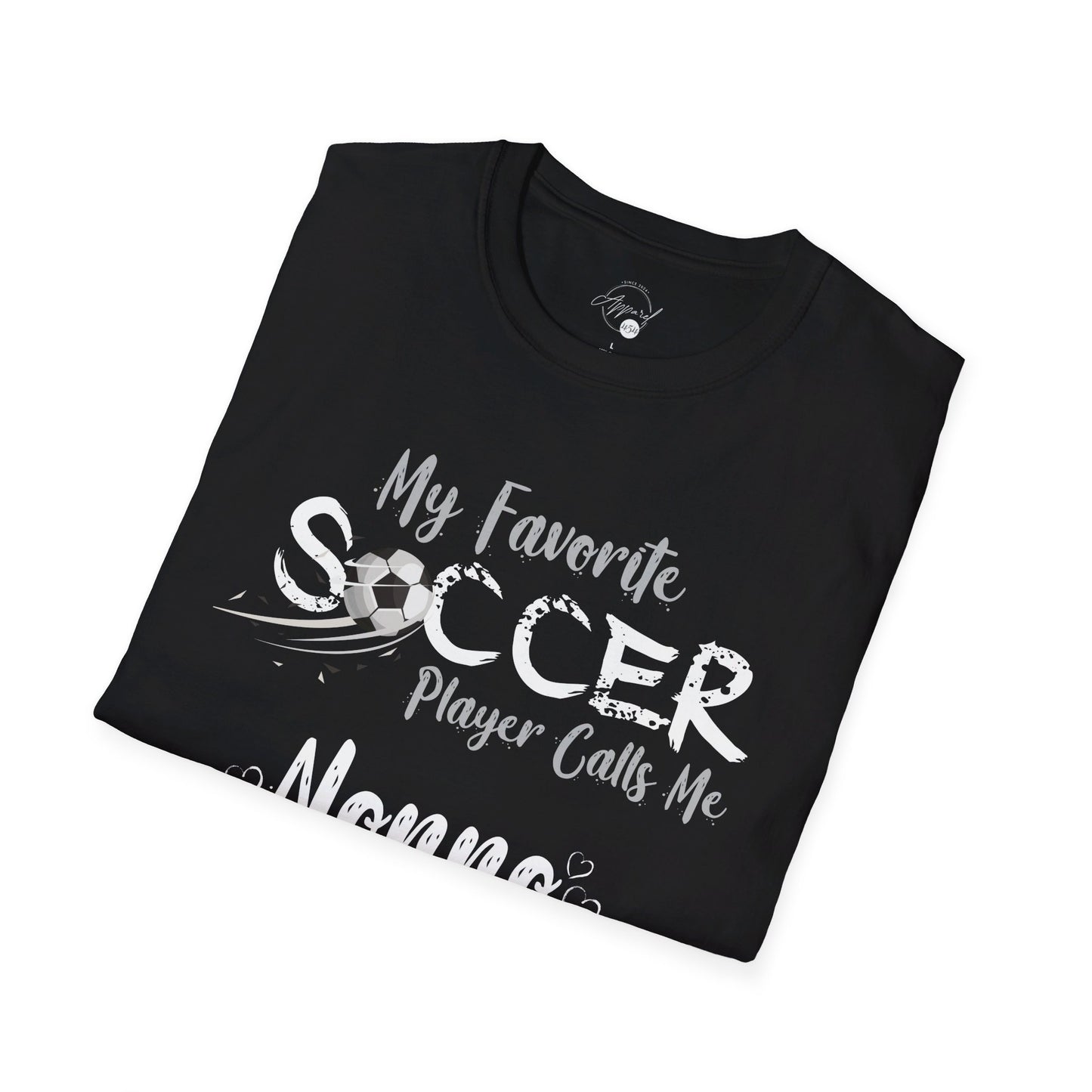 My Favorite Soccer Player Calls Me Nonno - Softstyle T-Shirt