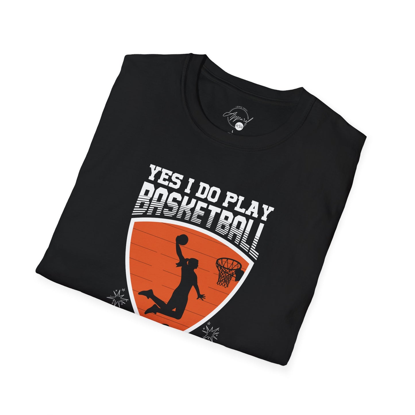 Seneca Play Basketball Like a Girl Unisex Soft Style T Shirt
