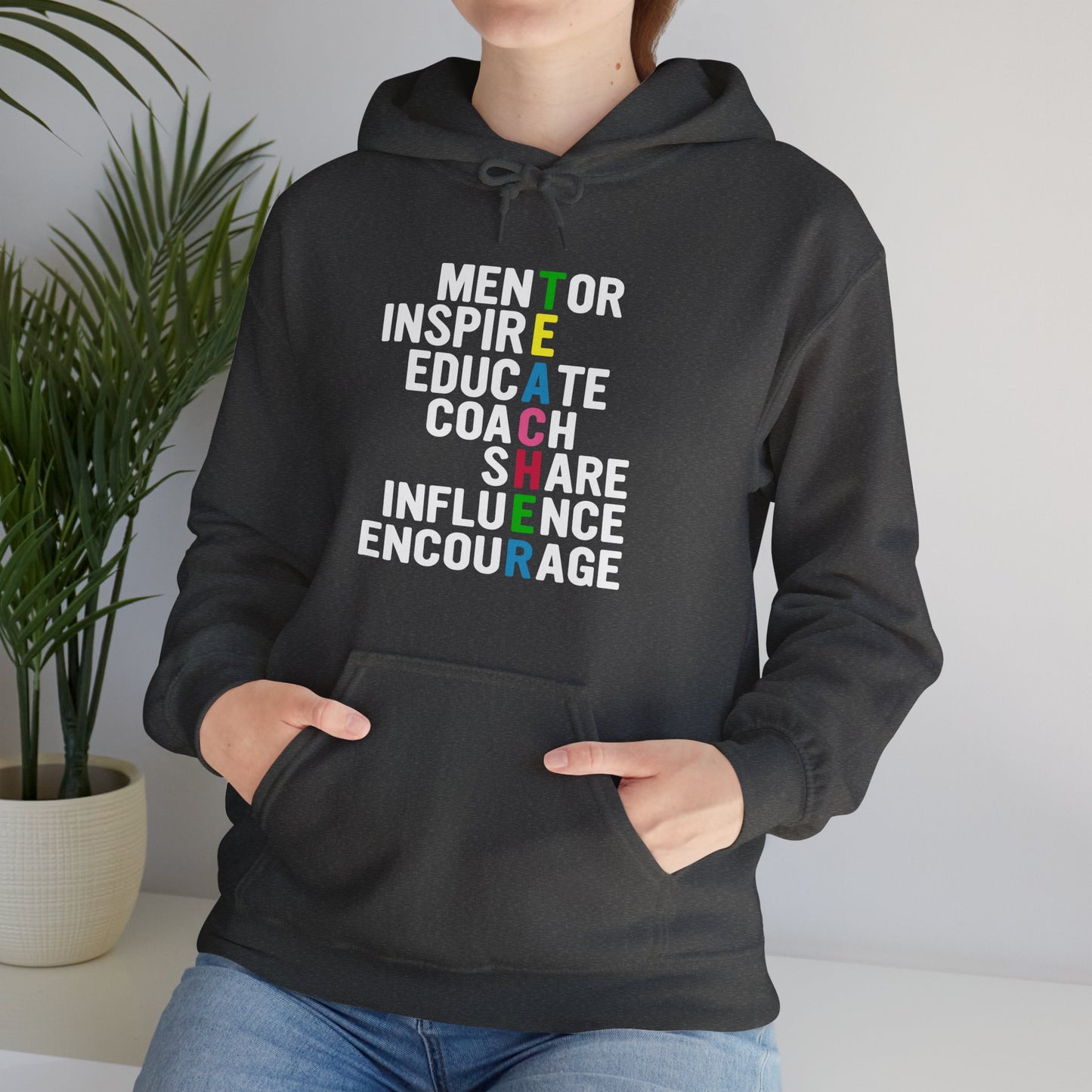 Teacher Saying Hooded Sweatshirt