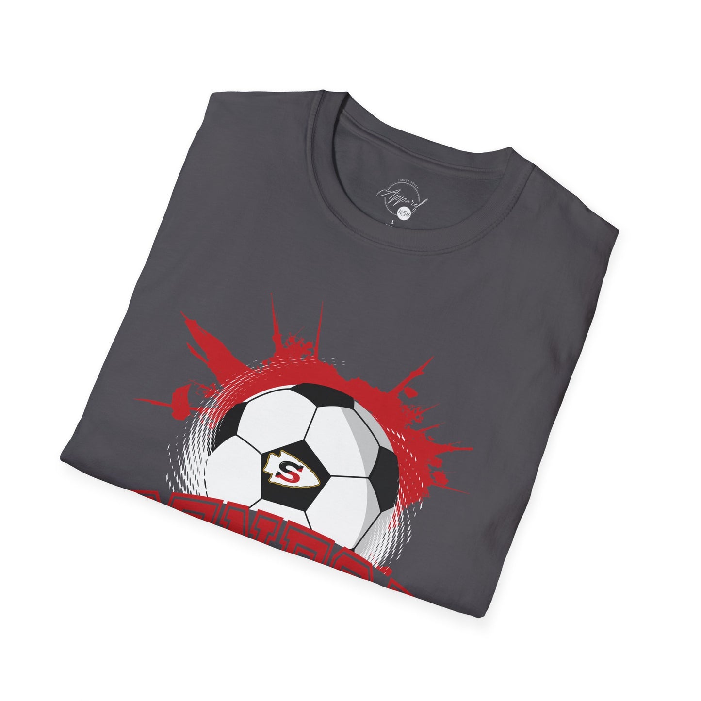 Seneca Girls Soccer Ball Unisex Softstyle T-Shirt