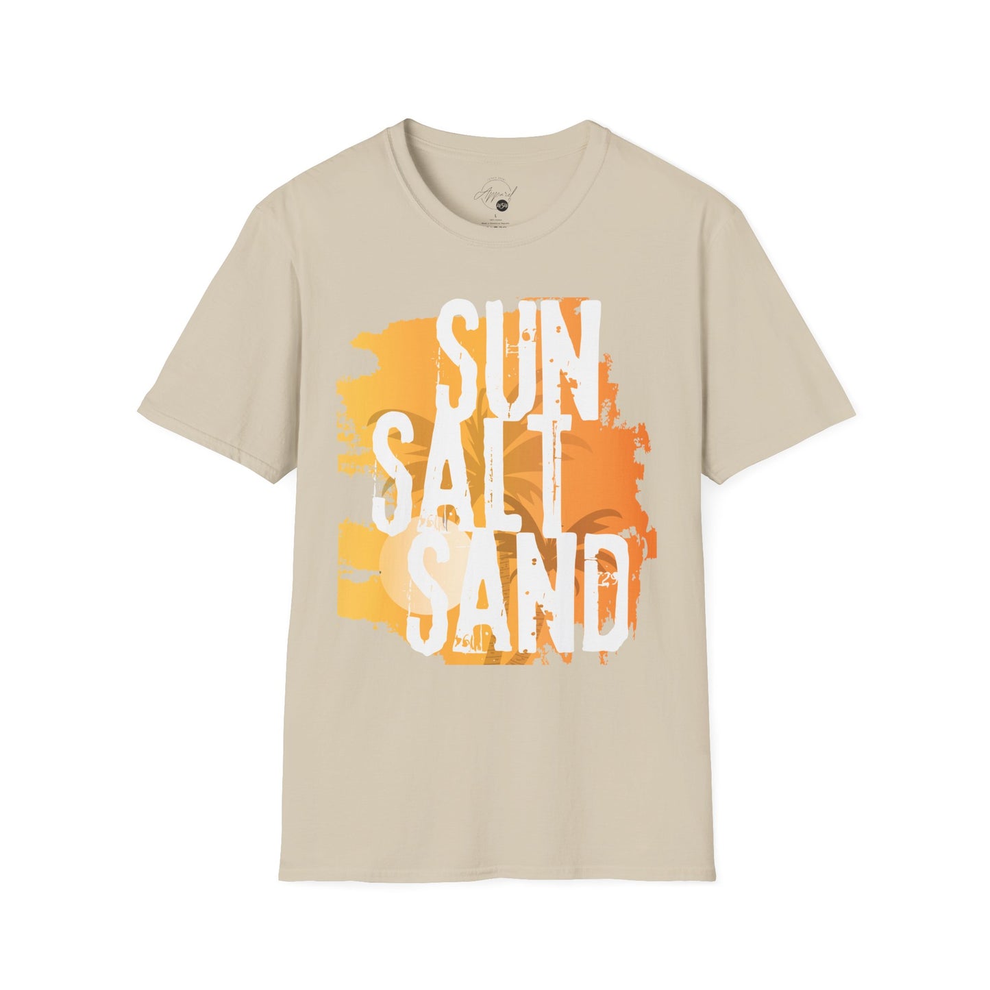 Sun Salt Sand - Unisex Softstyle T-Shirt