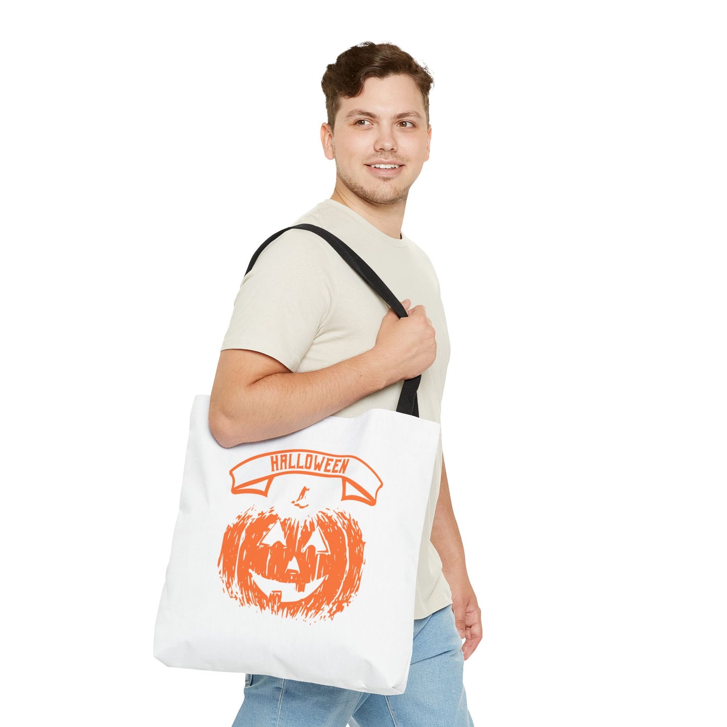 Halloween Pumpkin Tote Bag