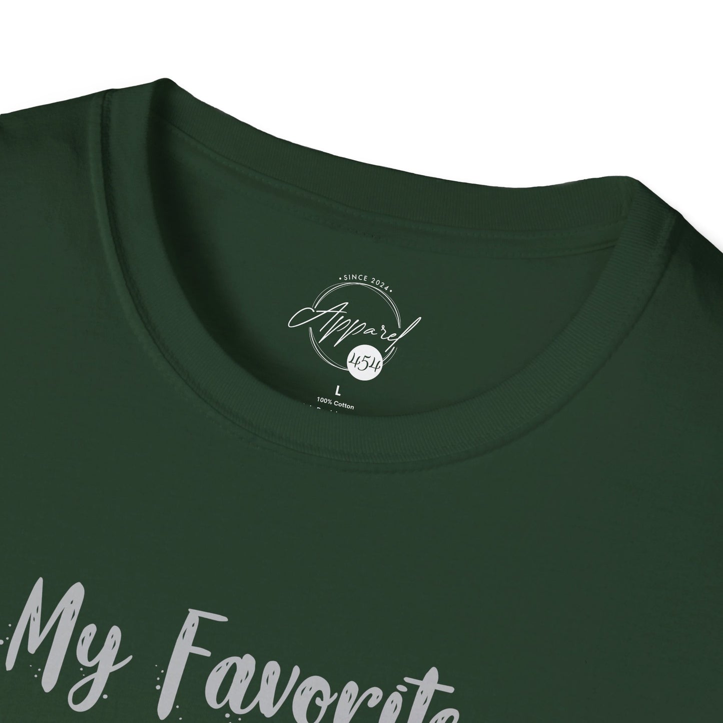 My Favorite Soccer Player Calls Me Nonno - Softstyle T-Shirt