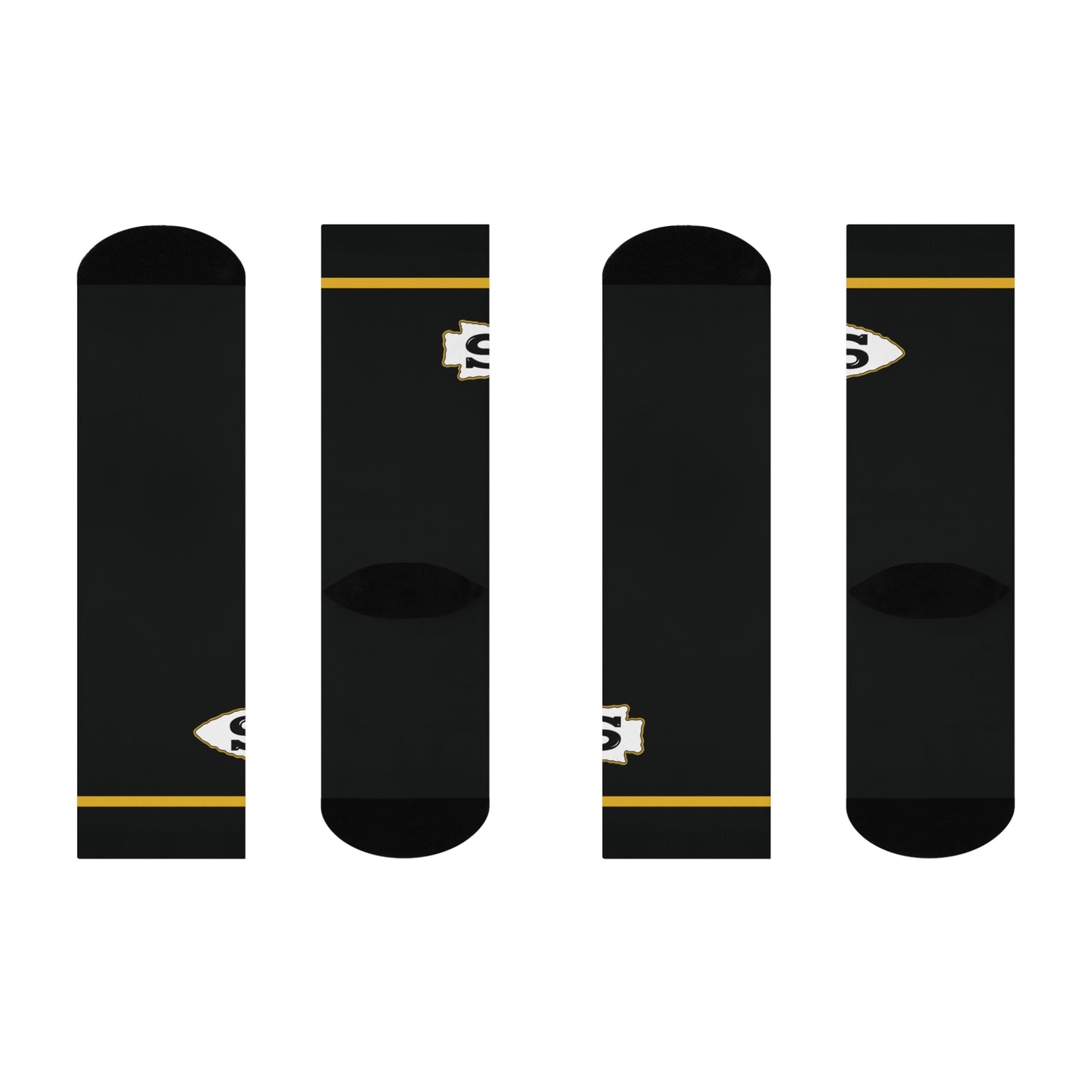 Sachem Cushioned Crew Socks - Black