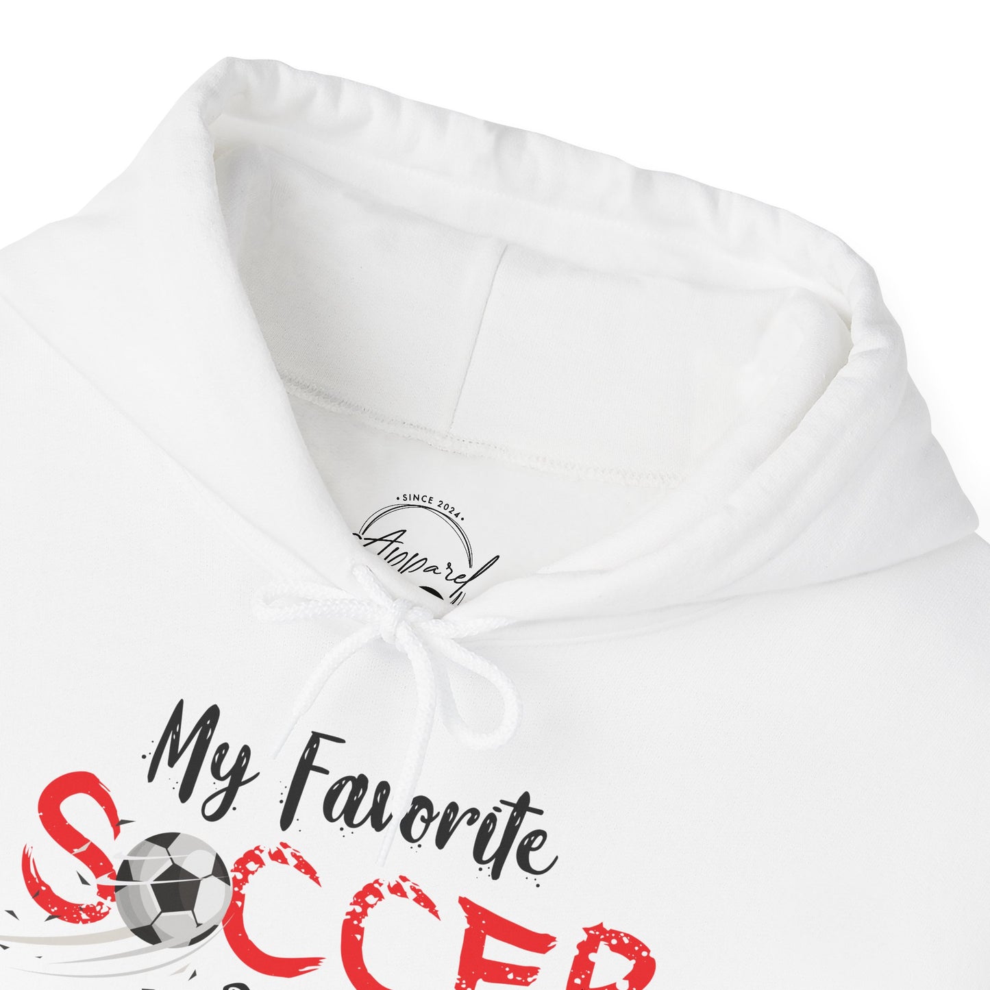 My Favorite Soccer Player Calls Me Nonna - Hooded Sweatshirt