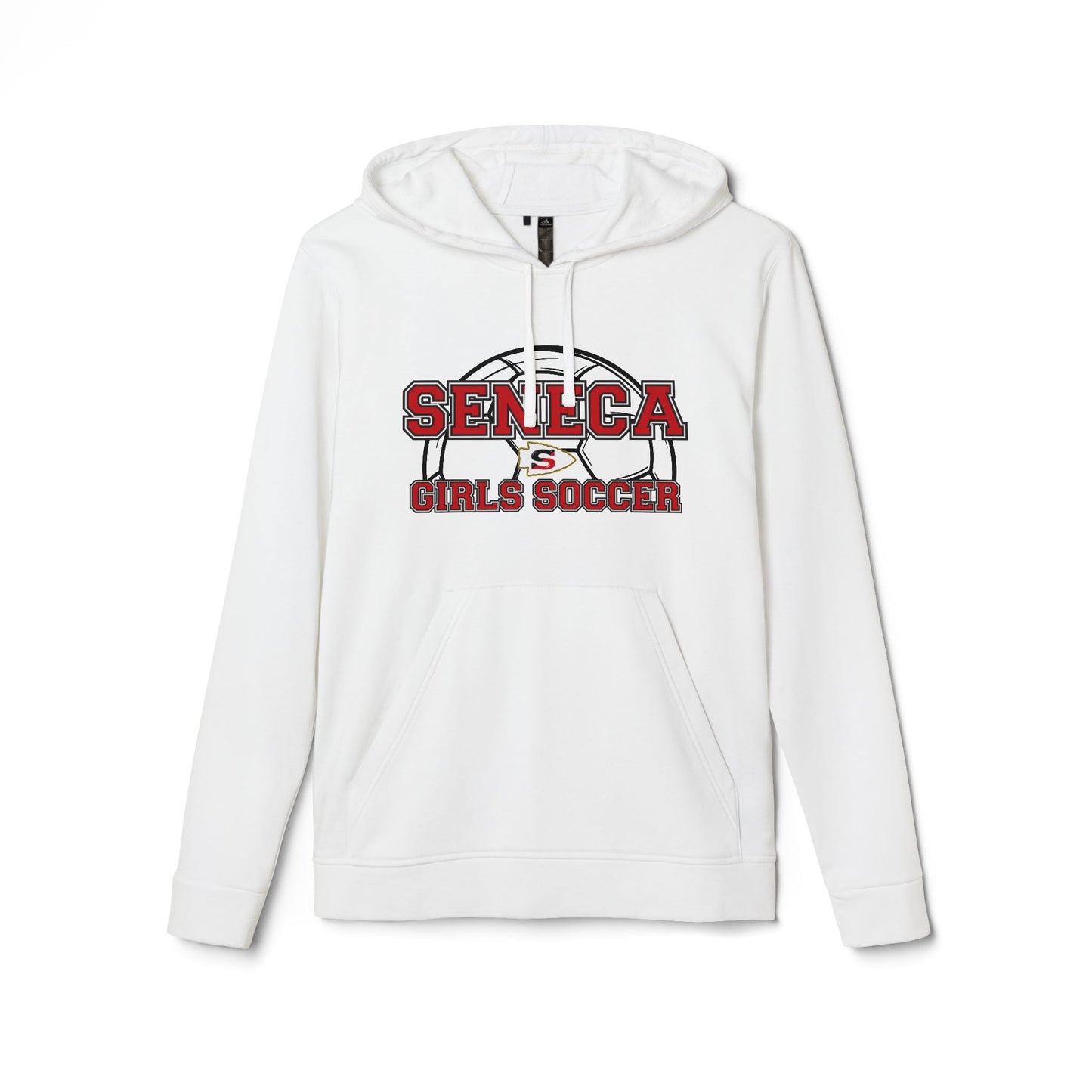 Adidas Seneca Soccer Logo Unisex Fleece Hoodie