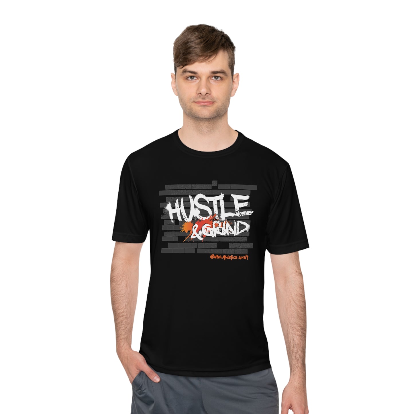 NRG Athletics Hustle & Grind - Dry Fit Shirt