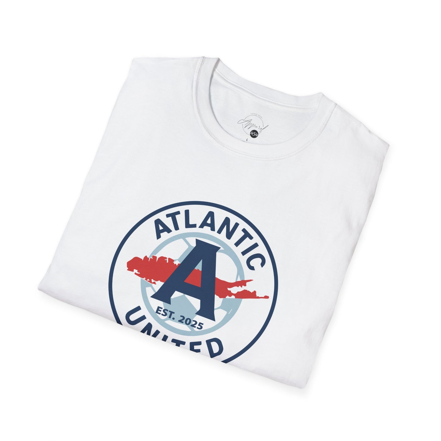 Atlantic United Plain Logo Unisex Softstyle T-Shirt