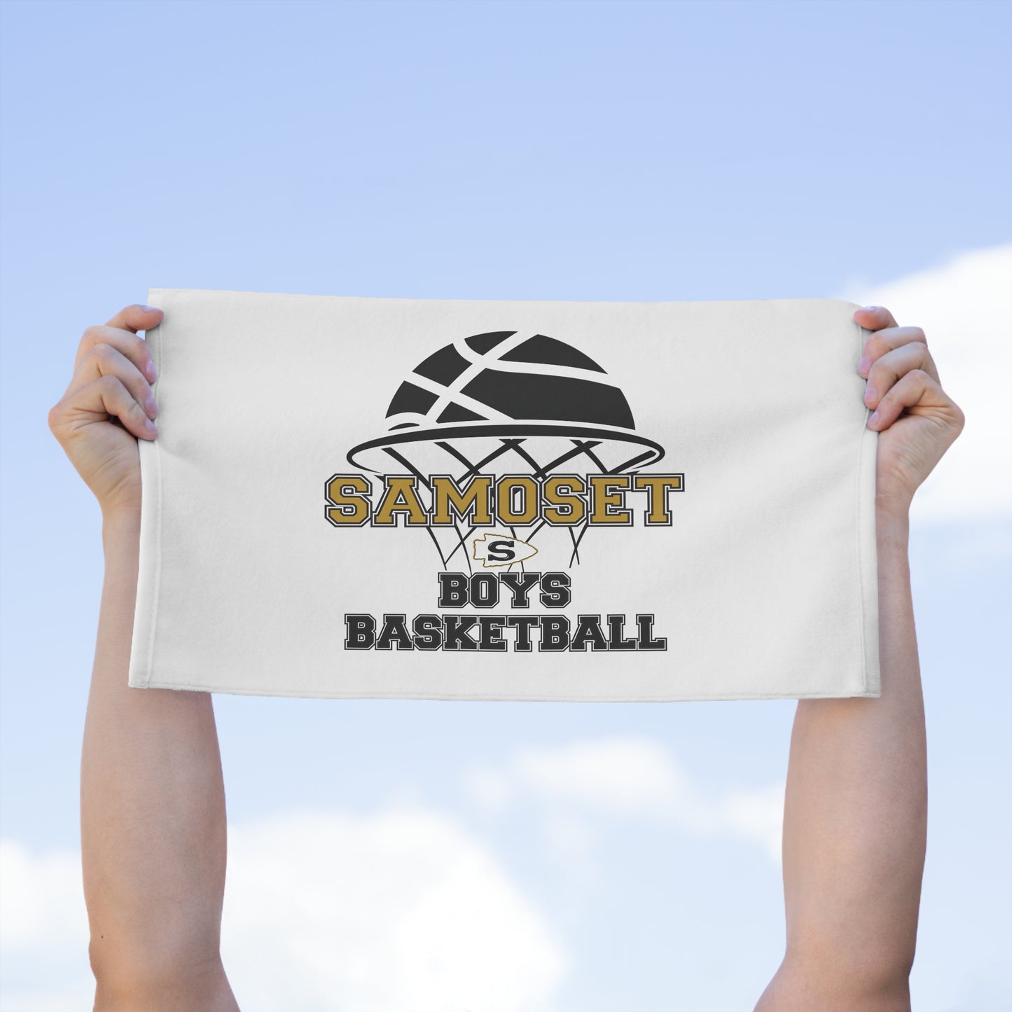 Samoset Boys Basketball Rally Towel, 11x18