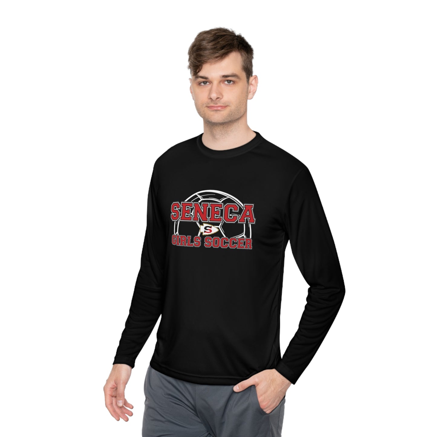 Seneca Girls Soccer Logo - Long Sleeve T