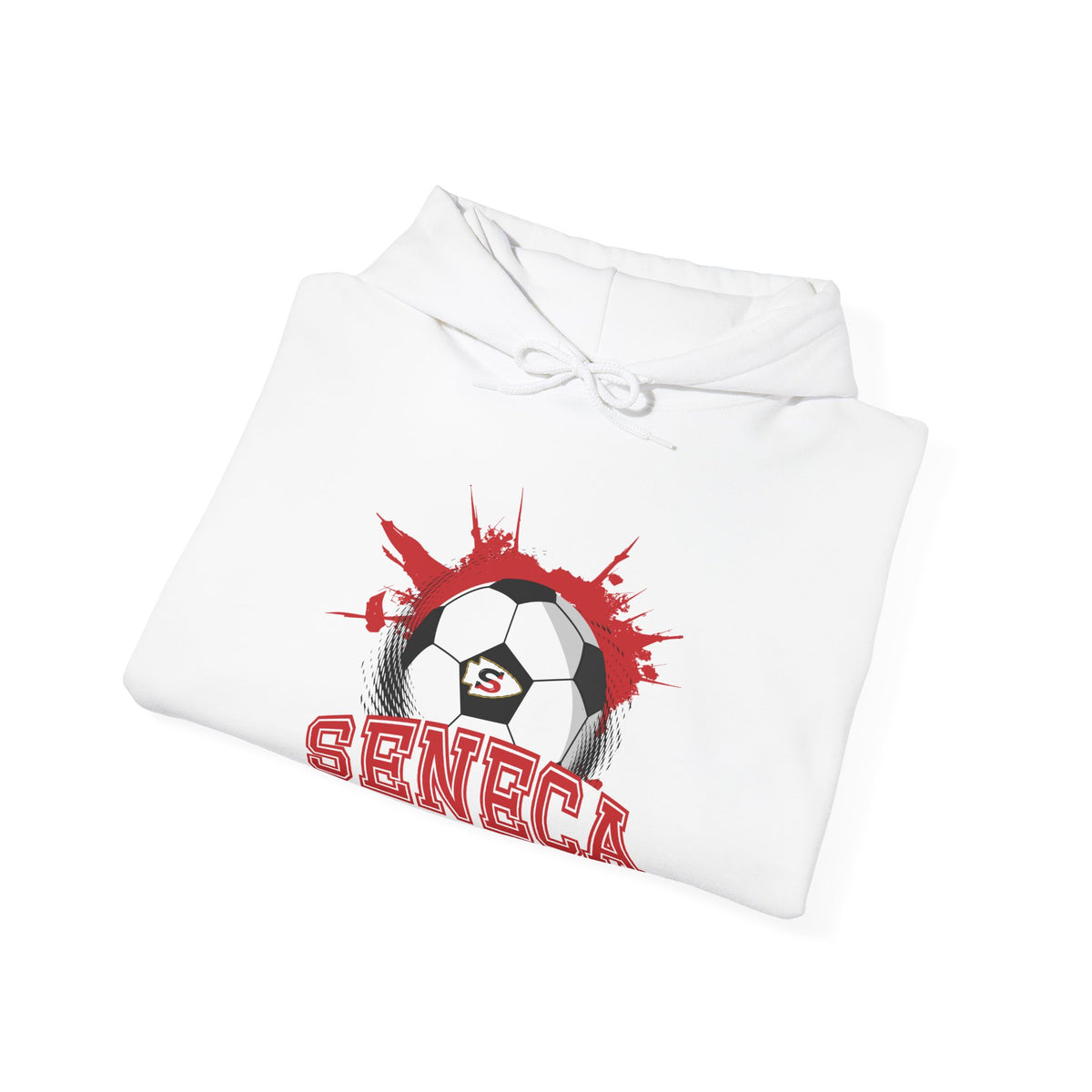 Seneca Girls Soccer Ball - Hoodie Personalized