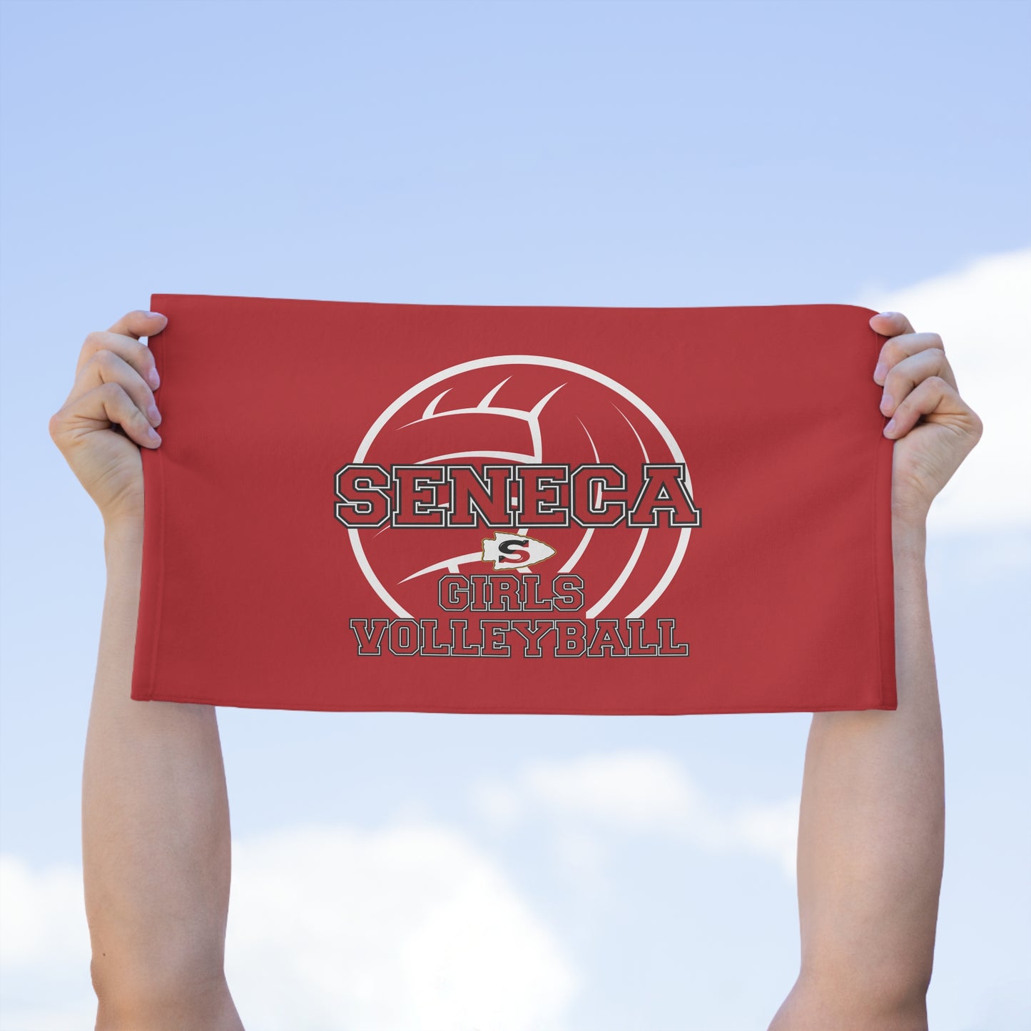Seneca Girls Volleyball Rally Towel, 11x18