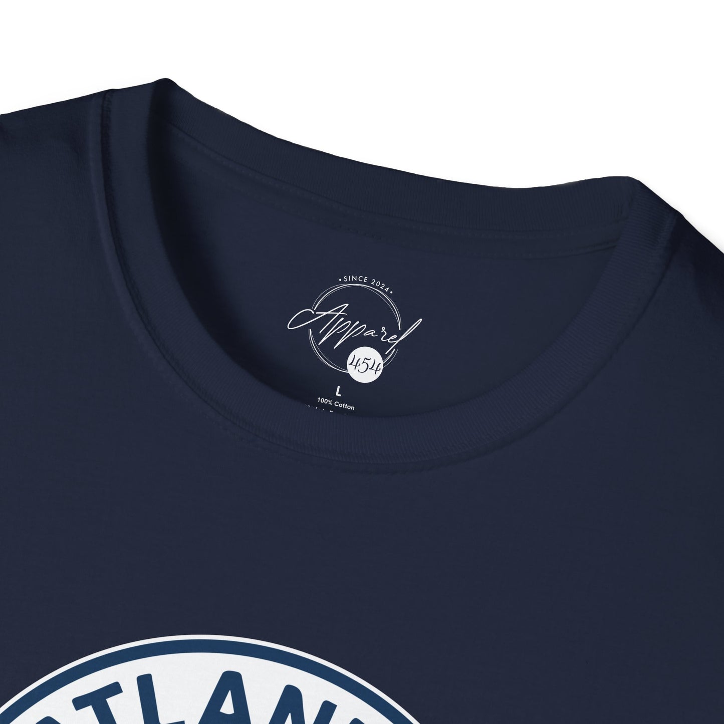 Atlantic United Plain Logo Unisex Softstyle T-Shirt