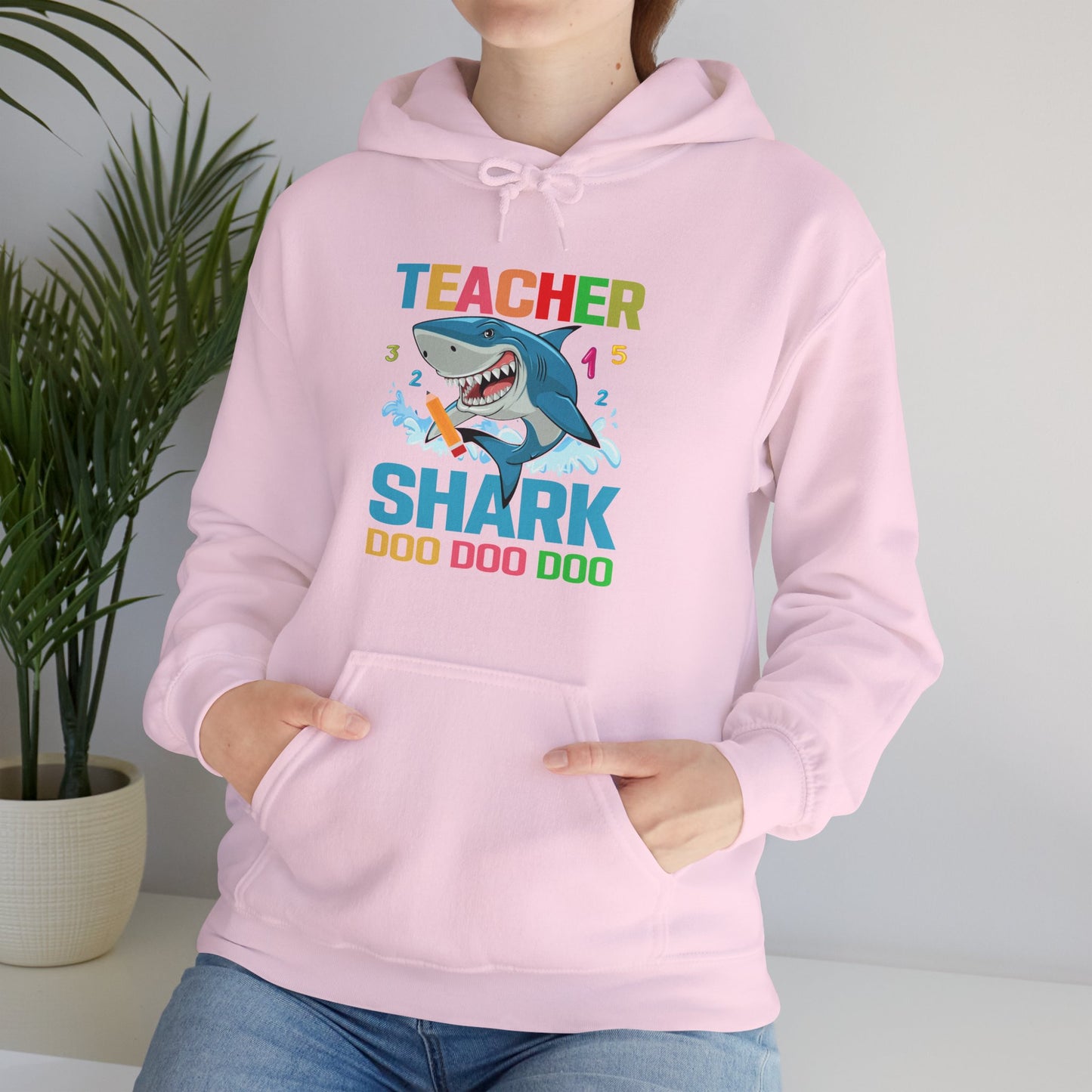 Teacher Shark Hooded Sweatshirt