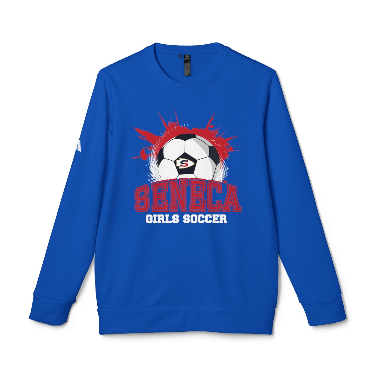 Adidas Seneca Ball Unisex Fleece Crewneck Sweatshirt