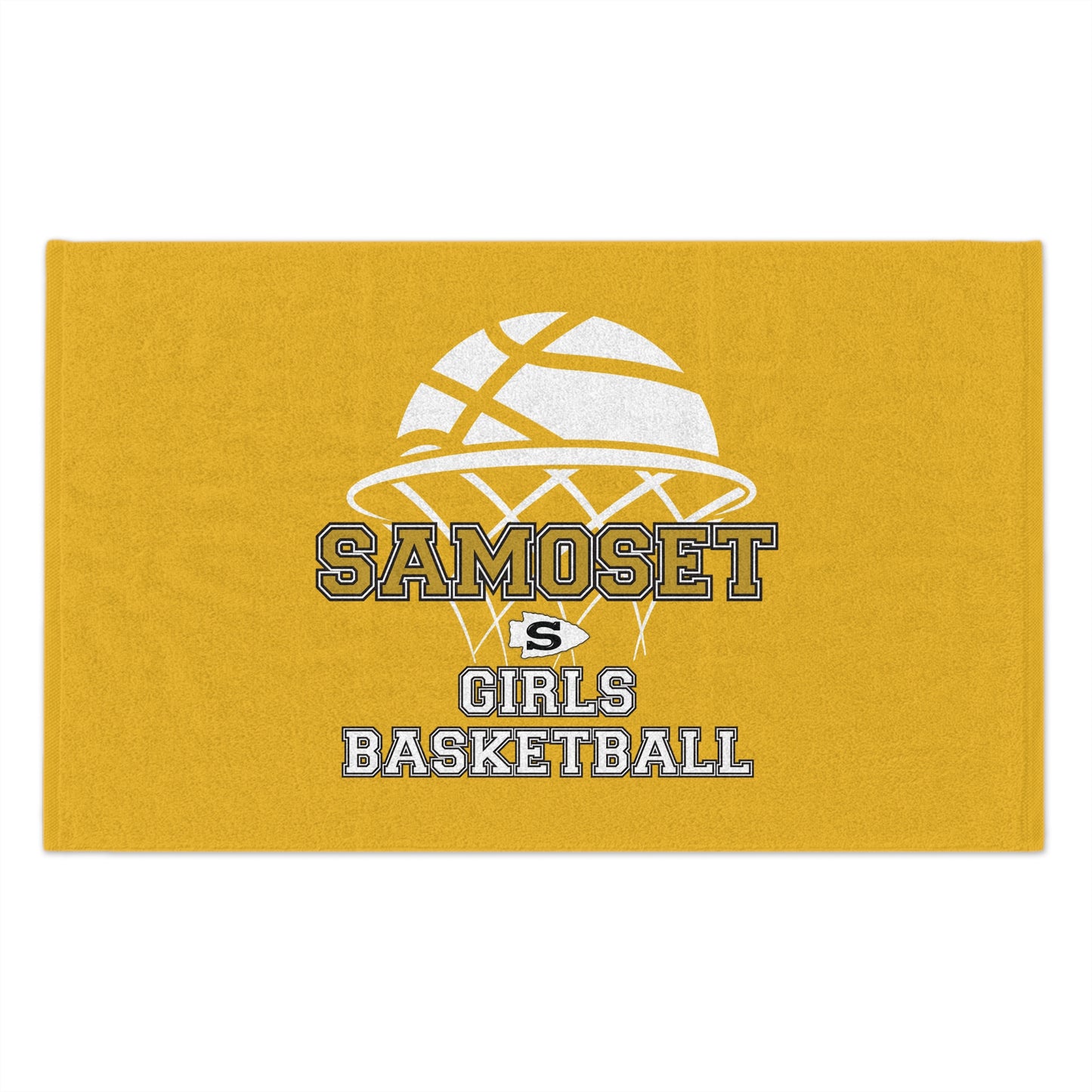 Samoset Girls Basketball Rally Towel, 11x18