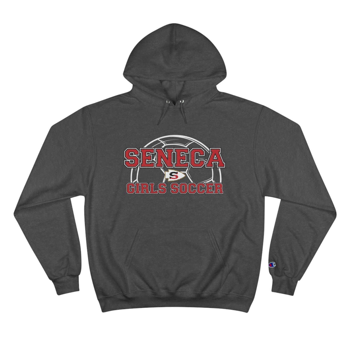 Champion Seneca Girls Soccer Logo Unisex Hoodie