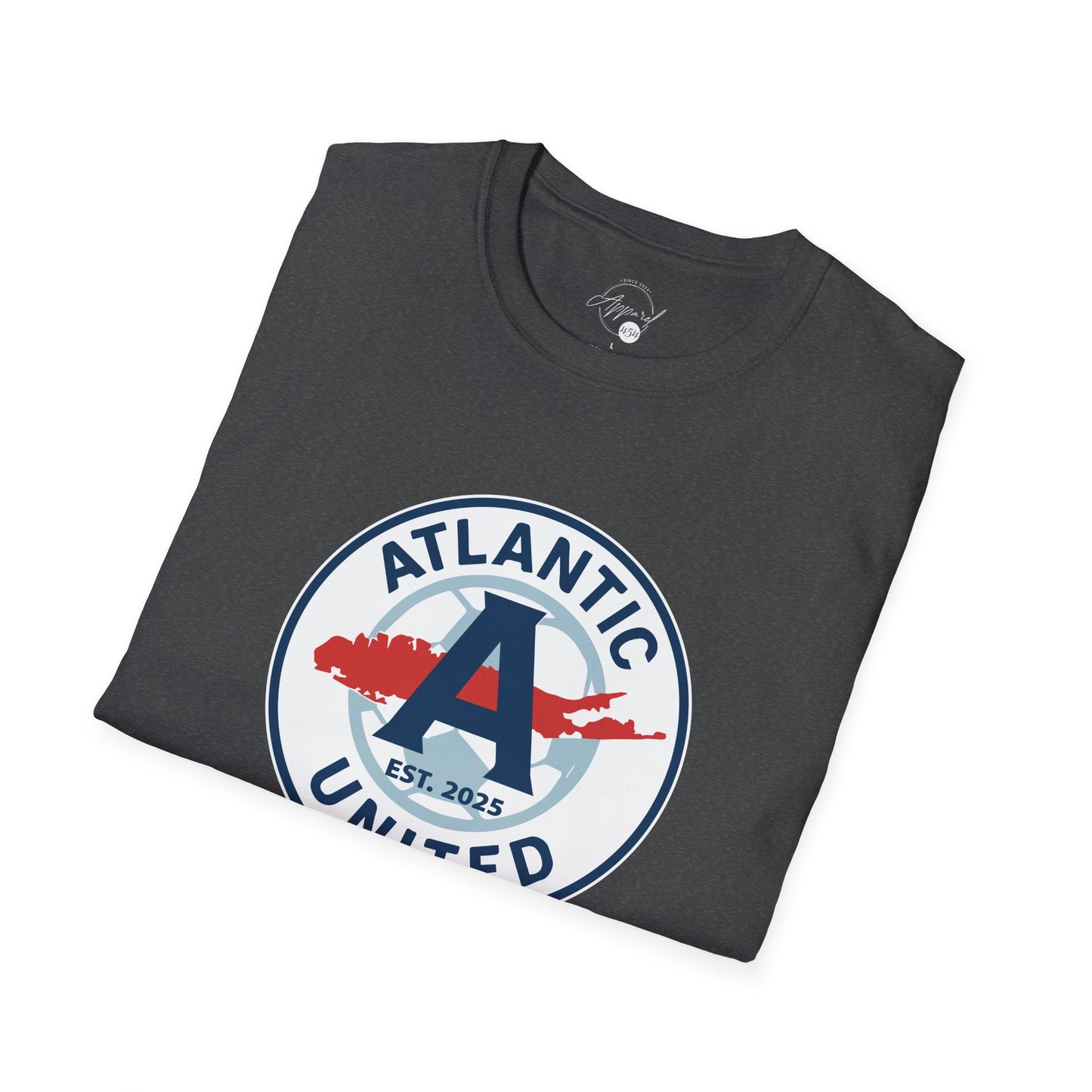 Atlantic United Plain Logo Unisex Softstyle T-Shirt