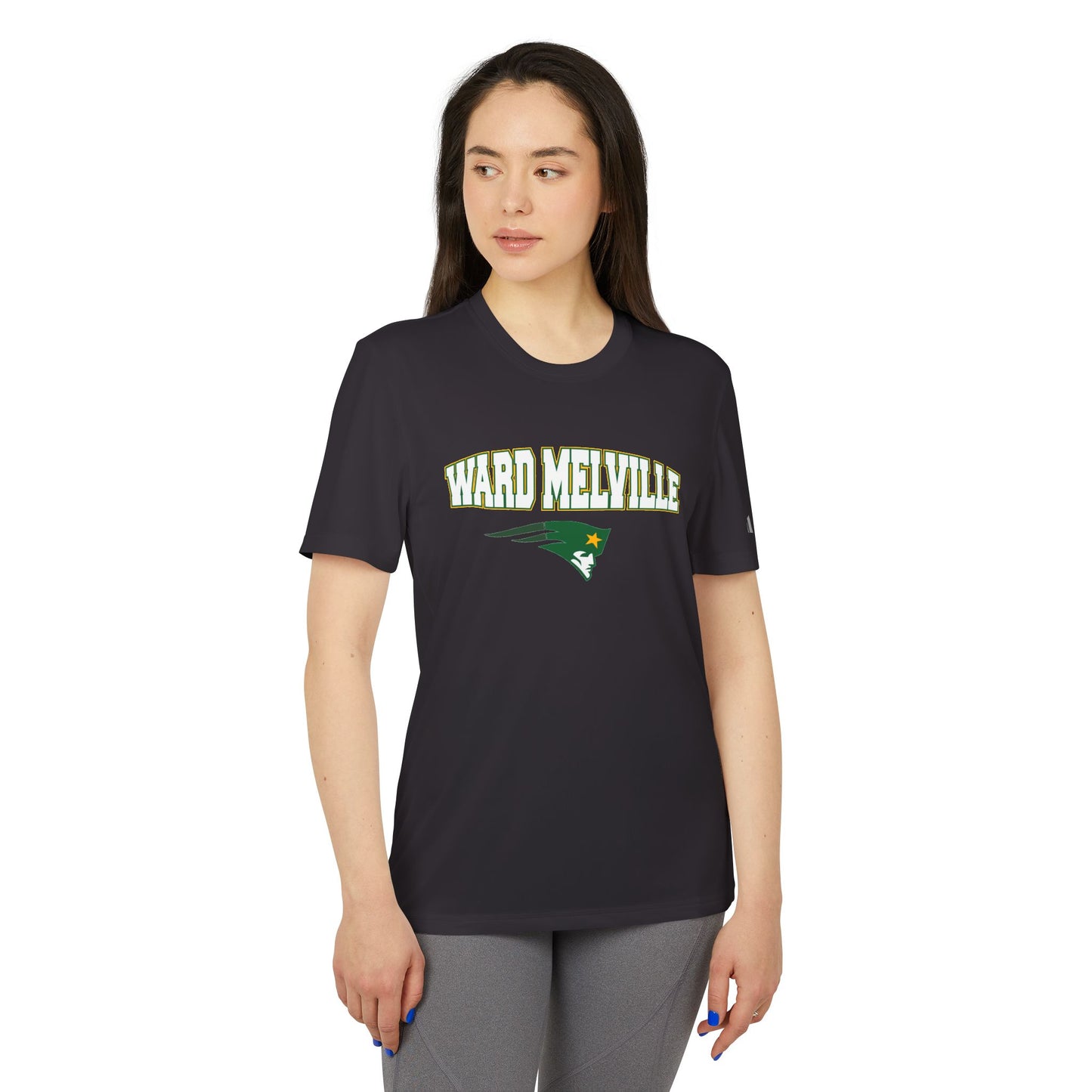 Adidas Ward Melville Logo Unisex Sport T-Shirt