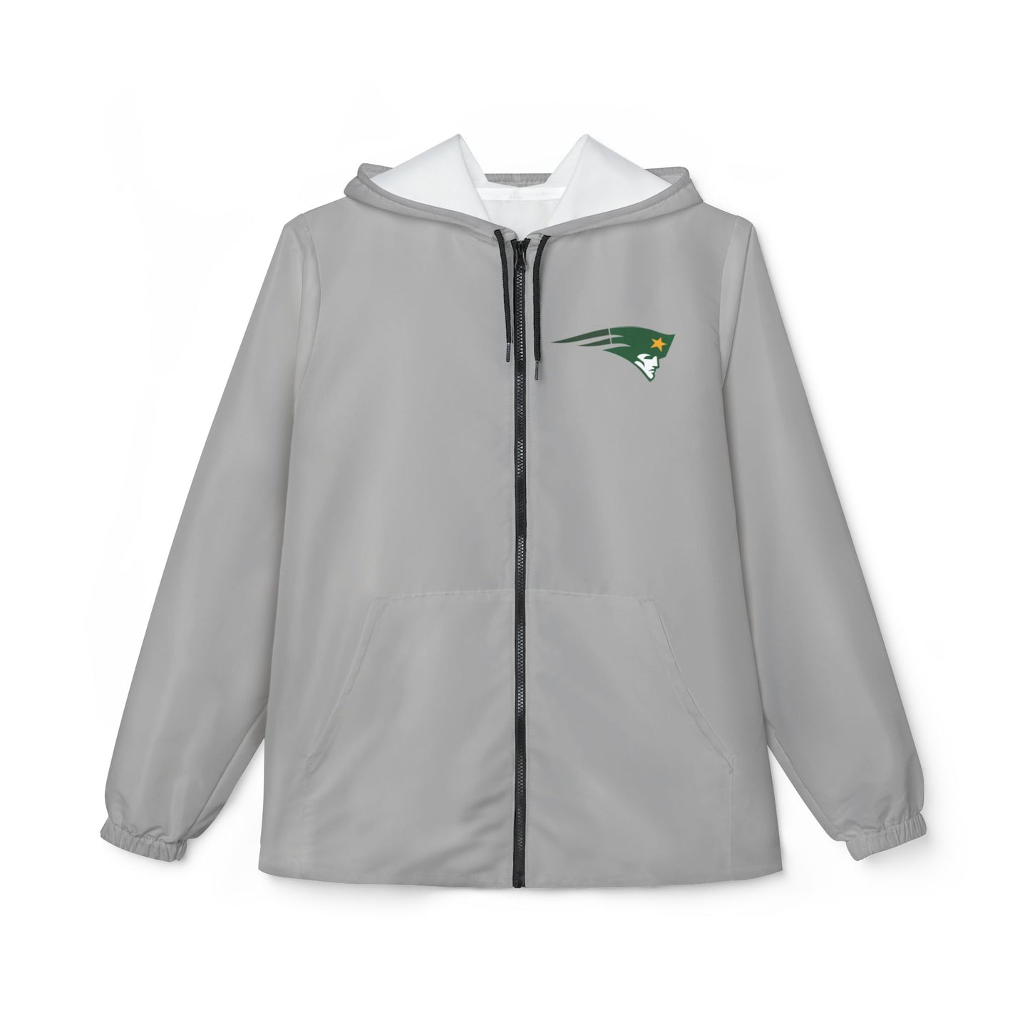 Ward Melville Girls Tennis - Player Windbreaker Jacket - Grey