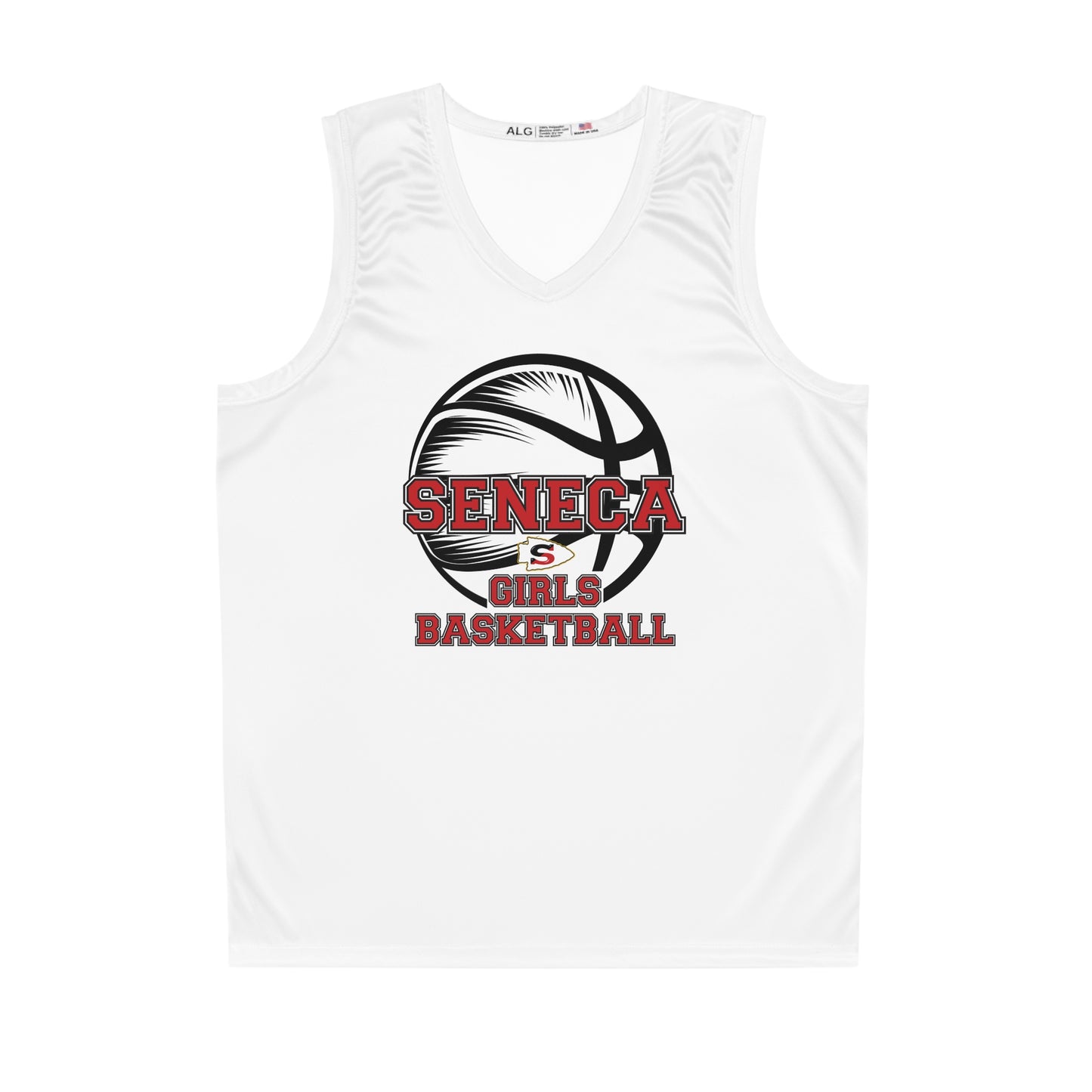 Seneca Girls Basketball - Practice Jersey (White)
