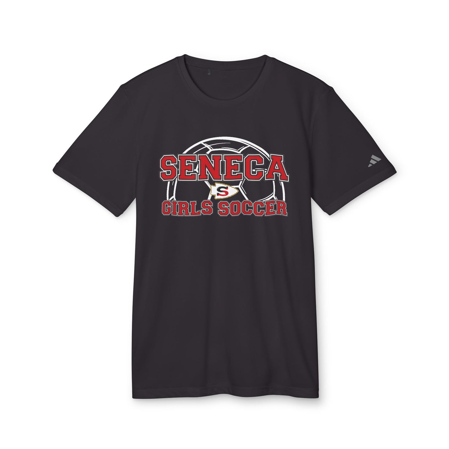 Adidas Seneca Soccer Logo Unisex Sport T-Shirt