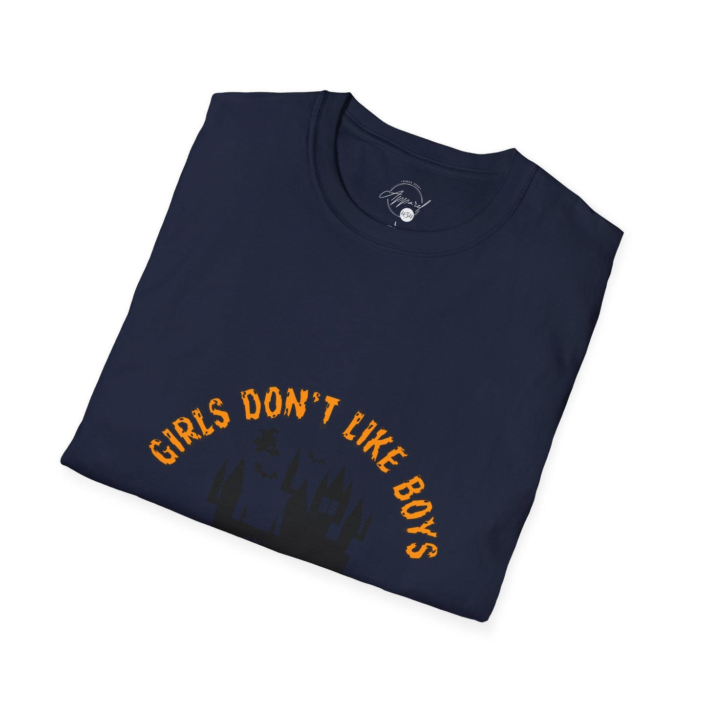 Girls Don't Like Boys Halloween T Shirt