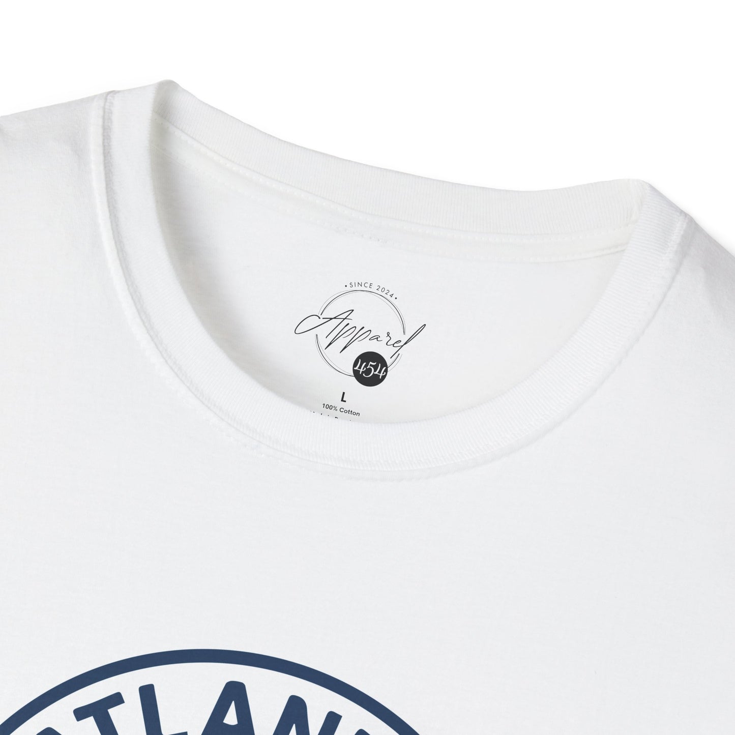 Atlantic United Plain Logo Unisex Softstyle T-Shirt