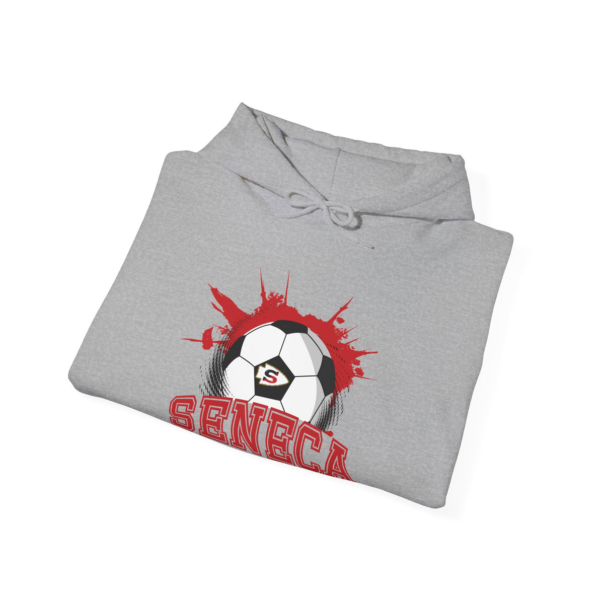 Seneca Girls Soccer Ball - Hoodie Personalized